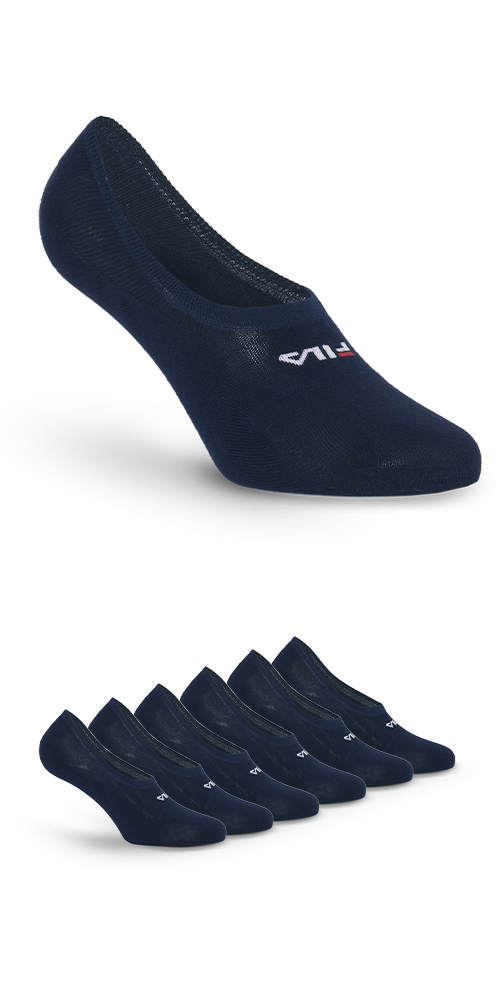 Fila Füßlinge "UNISEX GHOST SOCKS" 6 Paar, mit Logo-Schriftzug, Silikonstre günstig online kaufen