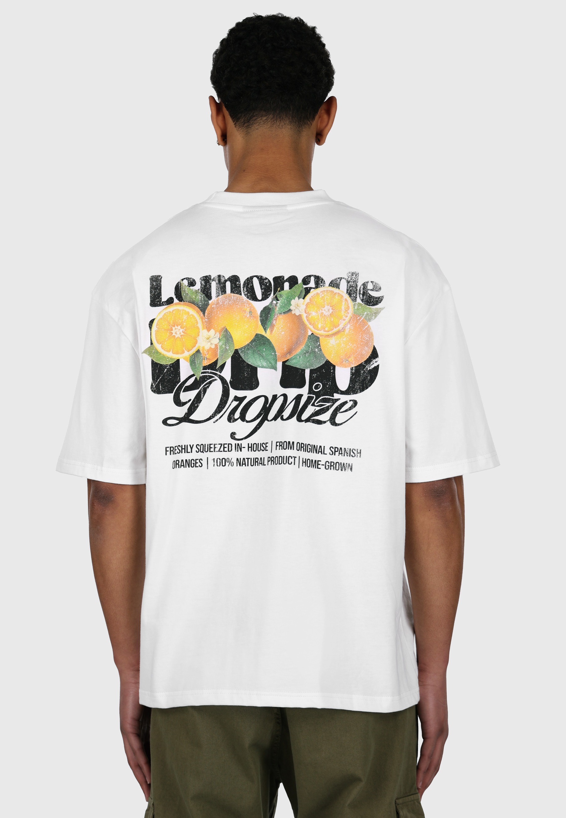 Dropsize T-Shirt »Dropsize HEAVY OVERSIZE ORANGE LEMONADE T-SHIRT« 1 Stk.