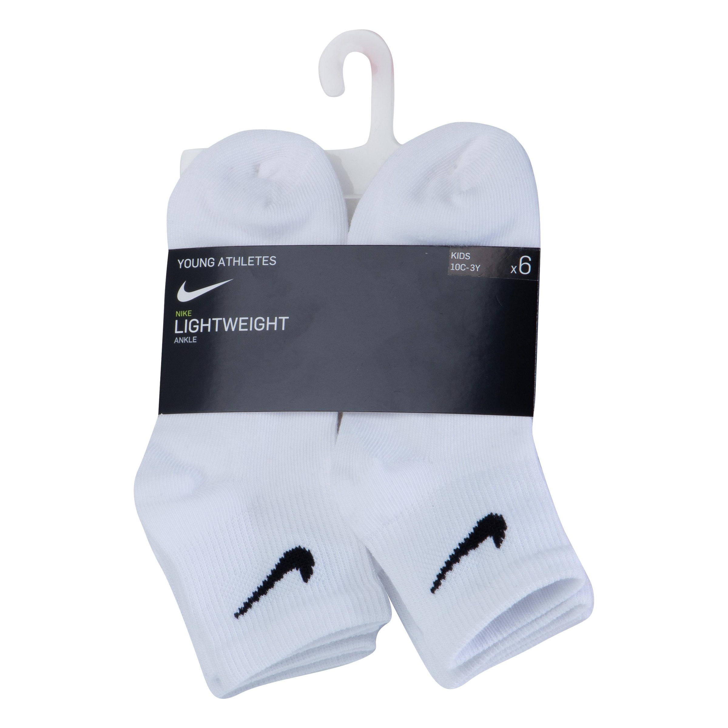 Nike Sportswear Sportsocken »NHN NIKE BASIC PACK QUARTER« Packung, 6 Paar tlg. für Kinder (4-5 Jahre), für sportive Aktivitäten, mit Labelstickerei