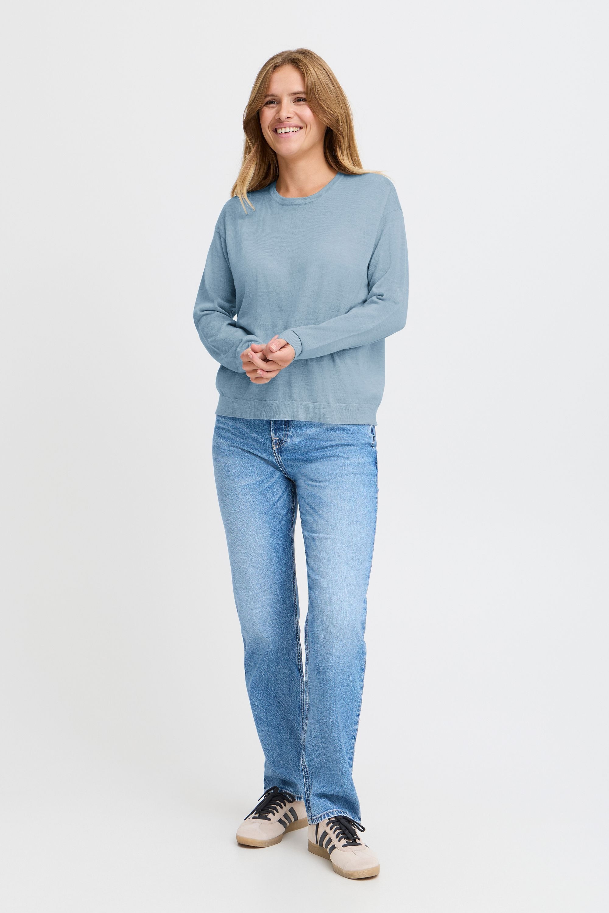 Pulz Jeans Strickpullover »Strickpullover PZSADIE LS Oversized Pullover«