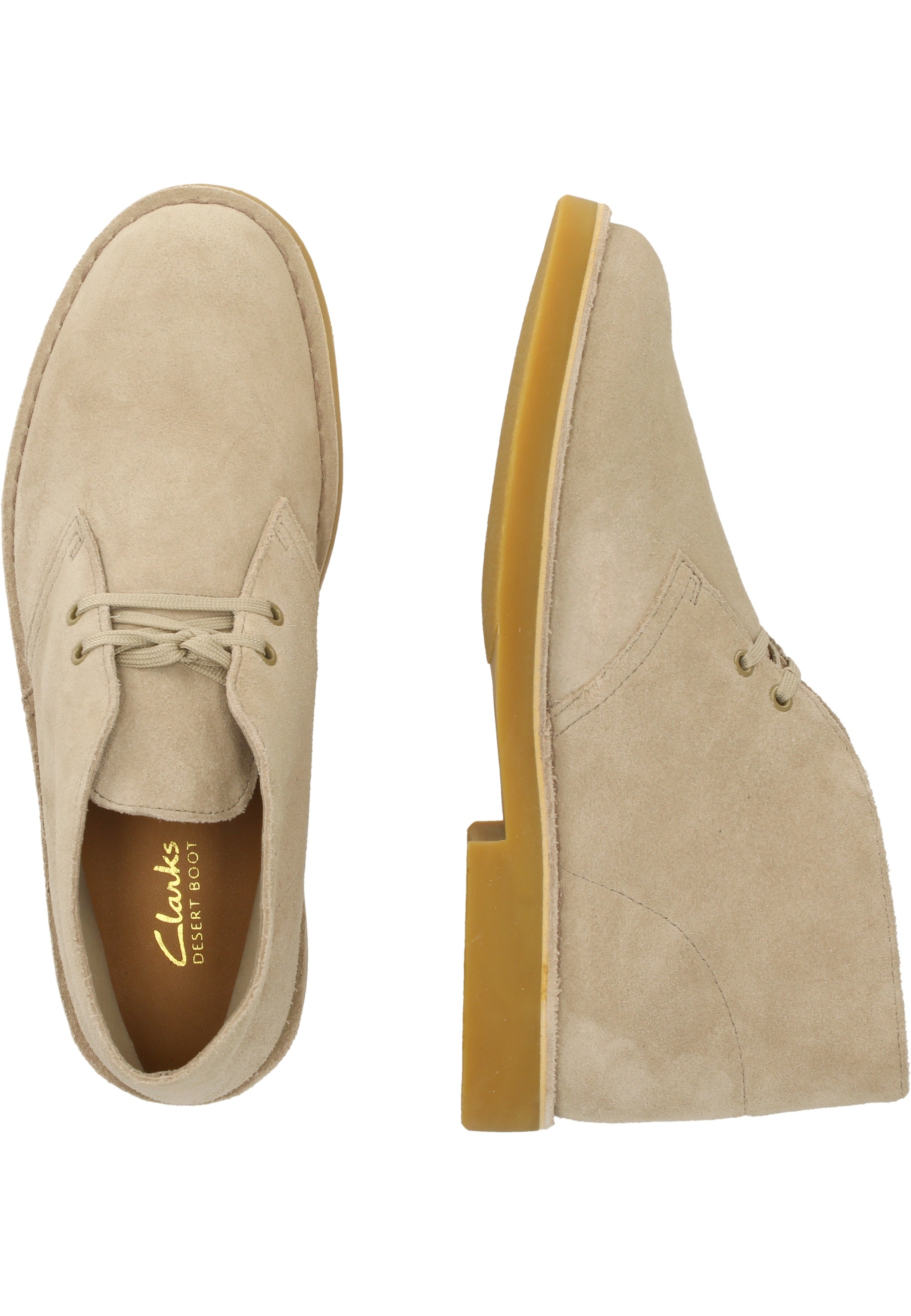 Clarks Stiefelette »Desert«, im kultigen und komfortablen Wildleder-Design