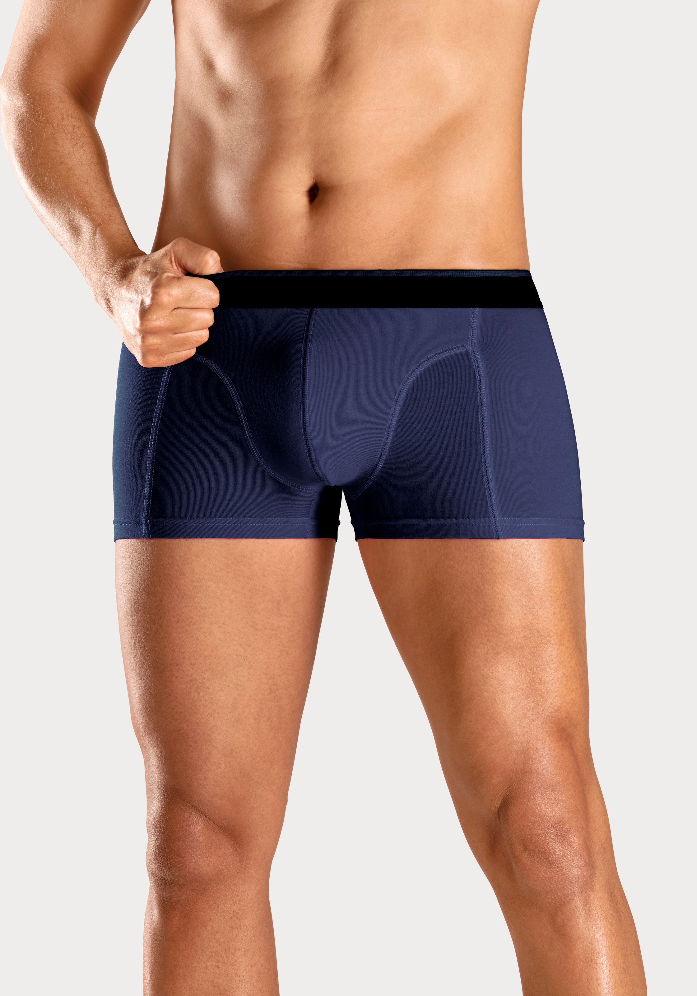 AUTHENTIC LE JOGGER Boxer »Boxershorts für Herren«, (Packung, 5 St.), aus Baumwollmix