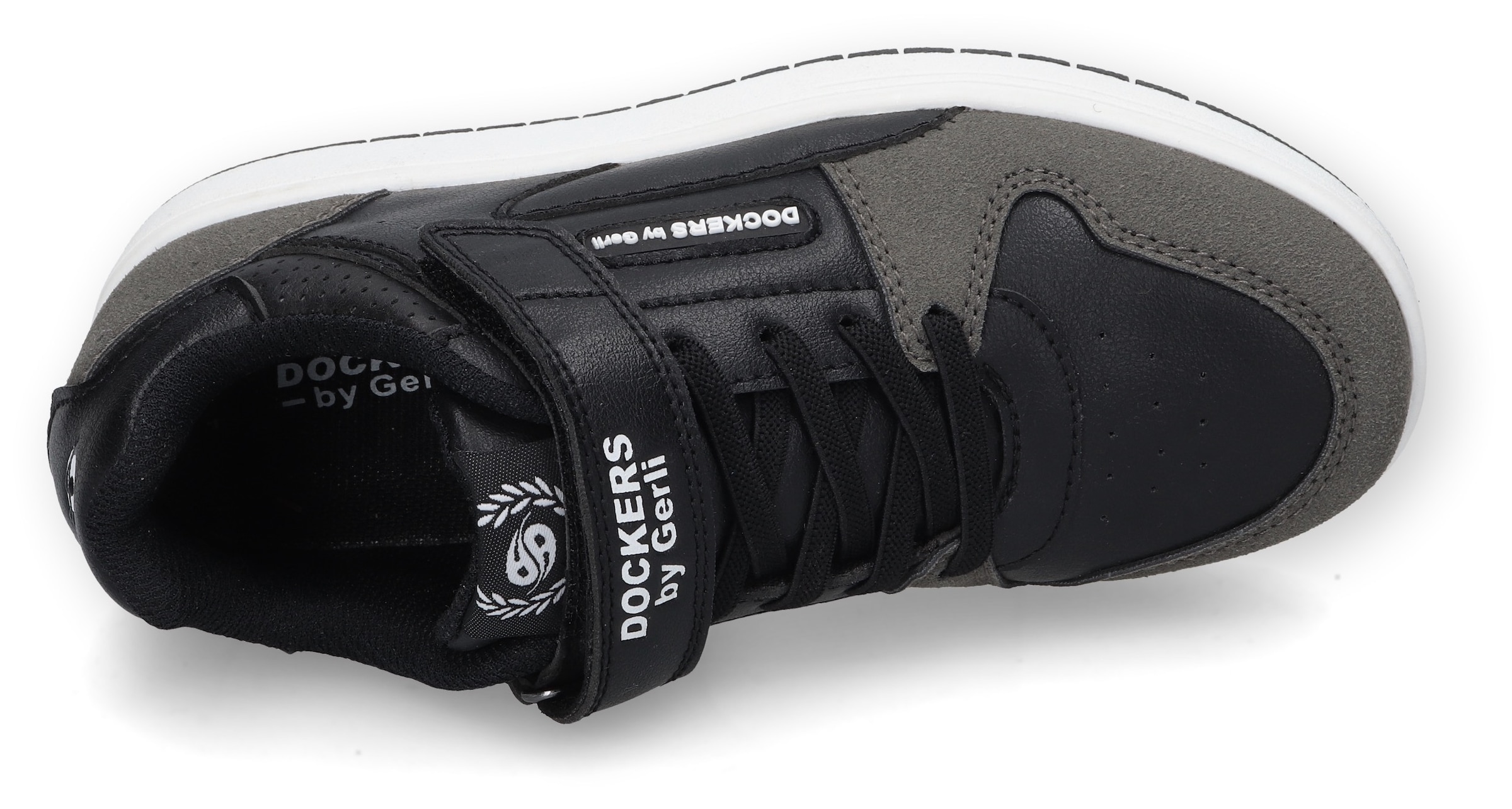 Dockers by Gerli Sneaker, Slip-On Sneaker, Klettschuh, Freizeitschuh mit Gummizug und Klett