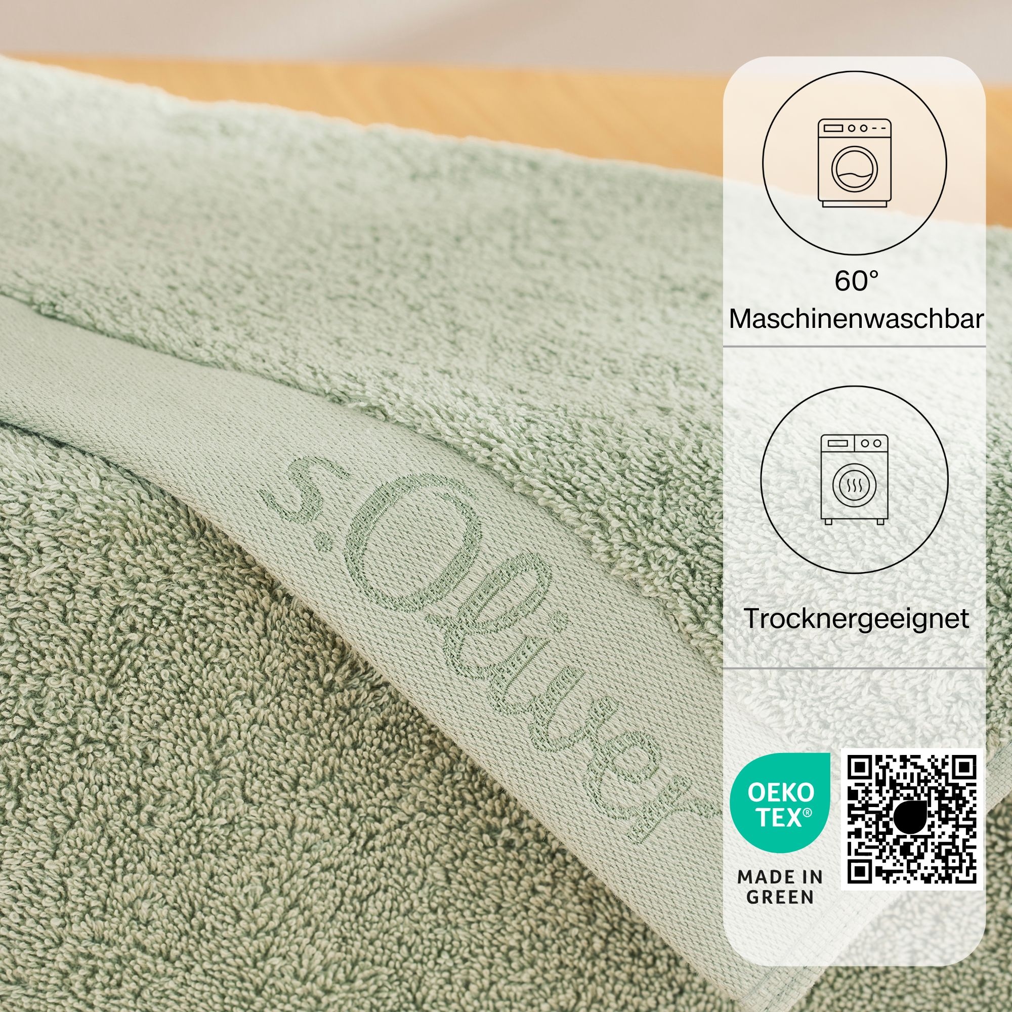 s.Oliver Handtuch Set »s.Oliver, Premium Qualität, 600 gr/m²«, (Set, 6 St., 2 Gästetücher 30x50 cm-2 Handtücher 50x100 cm-2 Duschtücher 70x140 cm), 2 Gästetücher 30x50, 2 Handtücher 50x100, 2 Duschtücher 70x140
