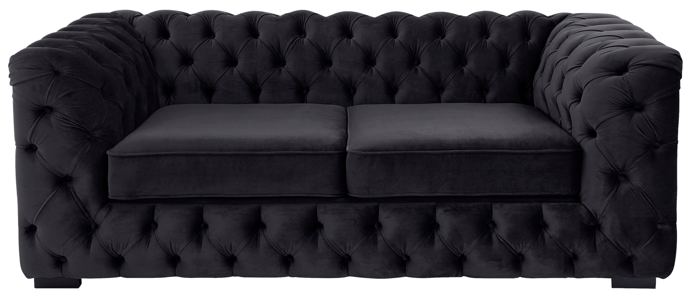 Home affaire Chesterfield-Sofa "Kalina", mit klassischer Chesterfield-Knopf günstig online kaufen