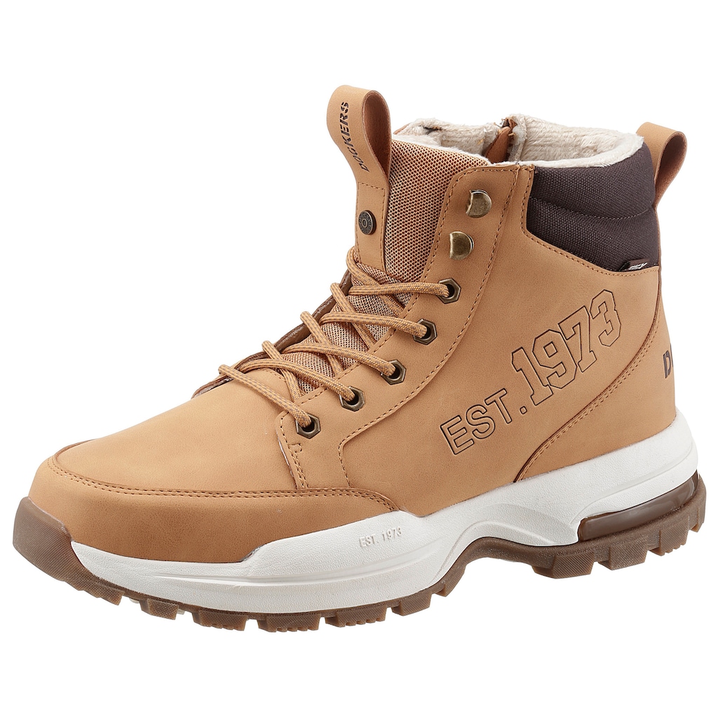 Dockers by Gerli Winterboots, High Top Sneaker, Schnürboots mit sportiver Laufsohle