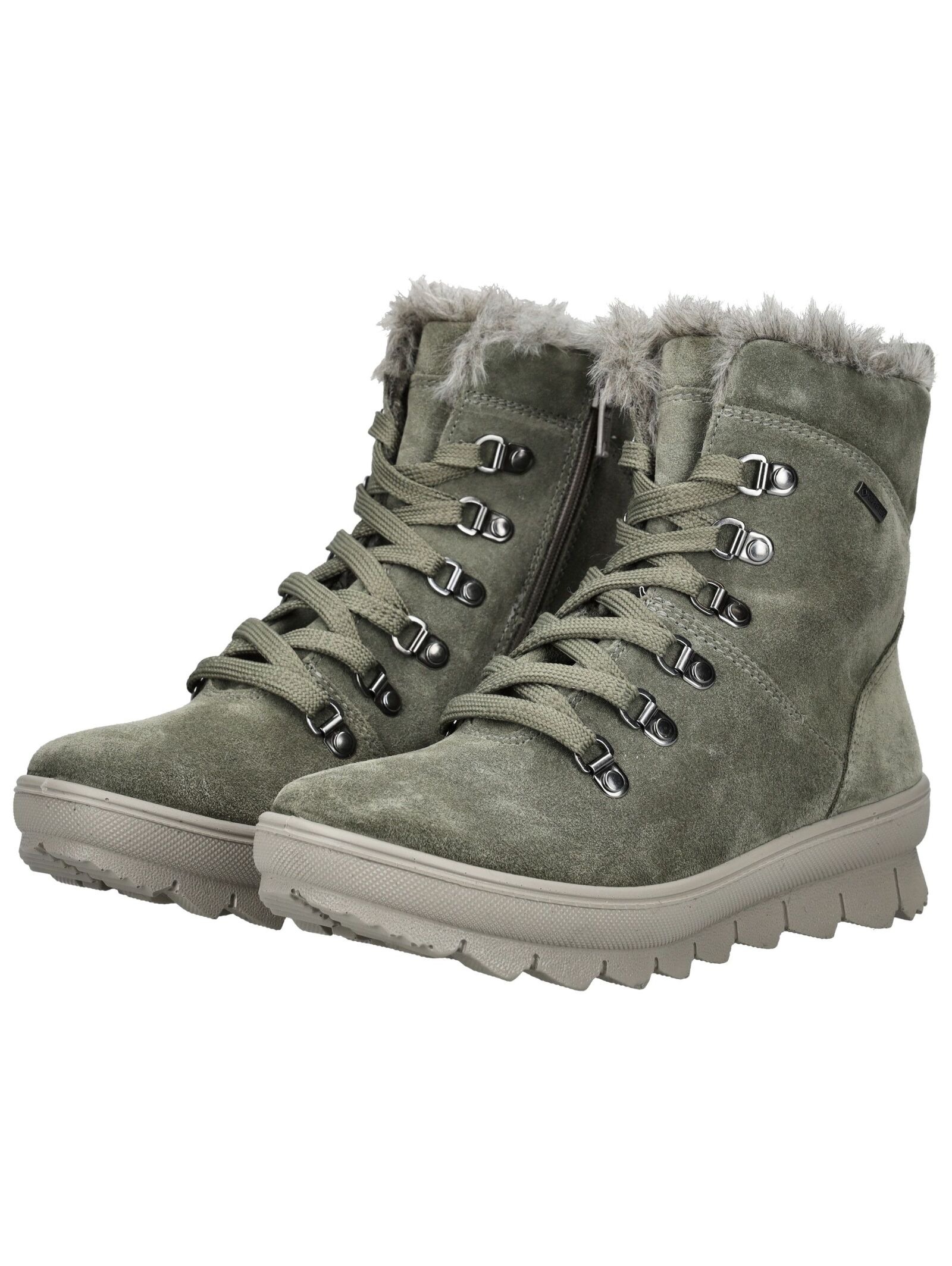 Legero Stiefelette Lace-up Boot Light Green 38 3