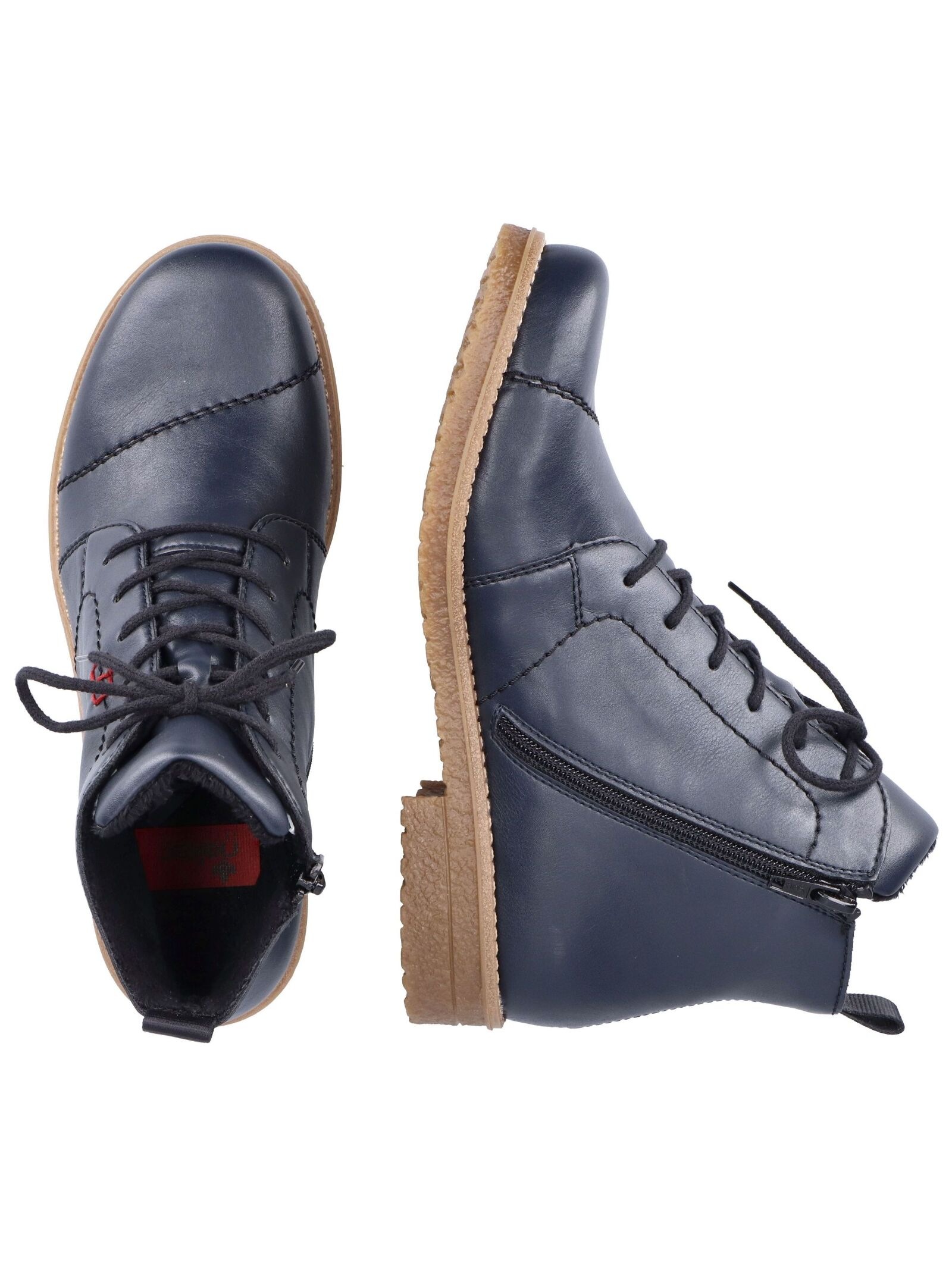 Rieker Schnürstiefelette »Rieker Stiefelette Lederimitat«