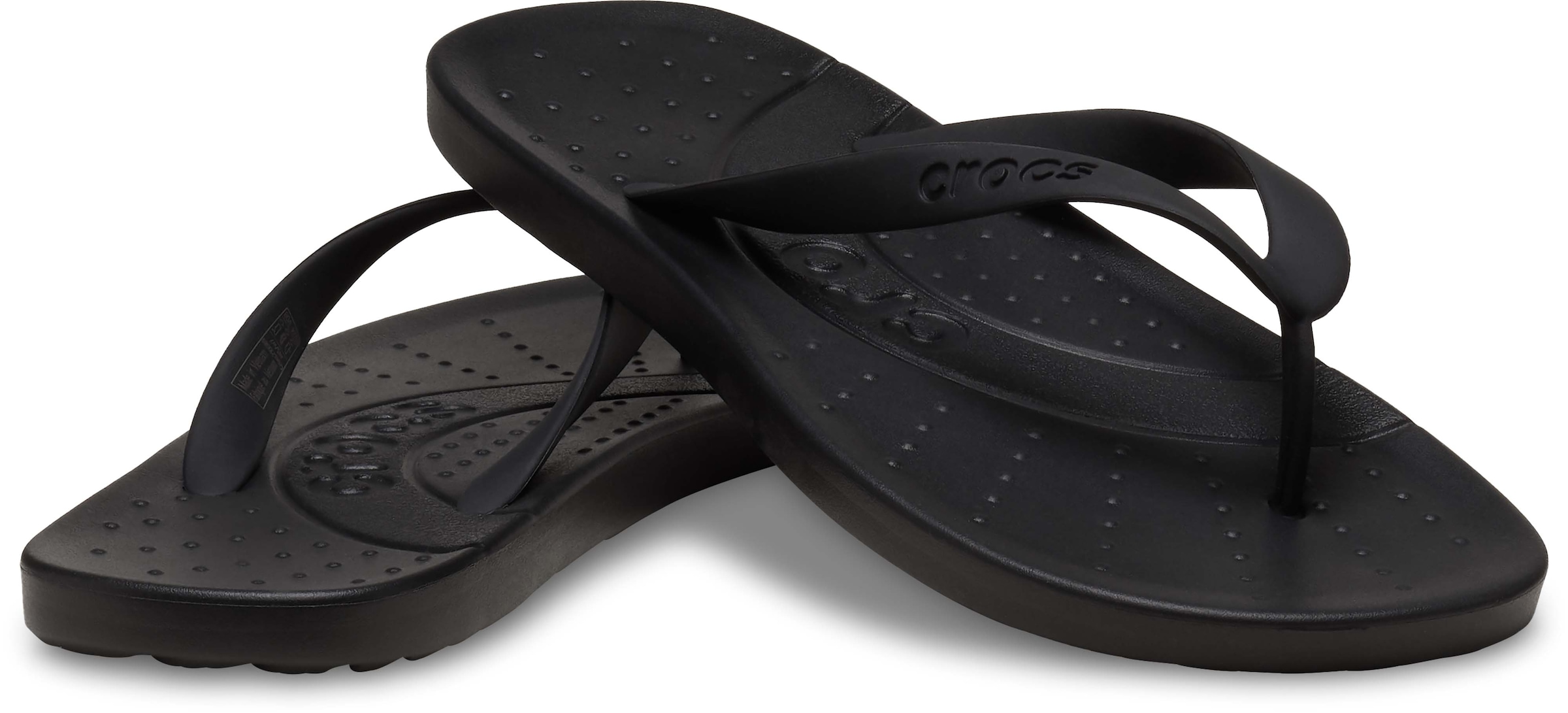Zehentrenner »Crocs Flip«, Badeschuh, Sandale, Sommerschuh mit weichem Zehensteg