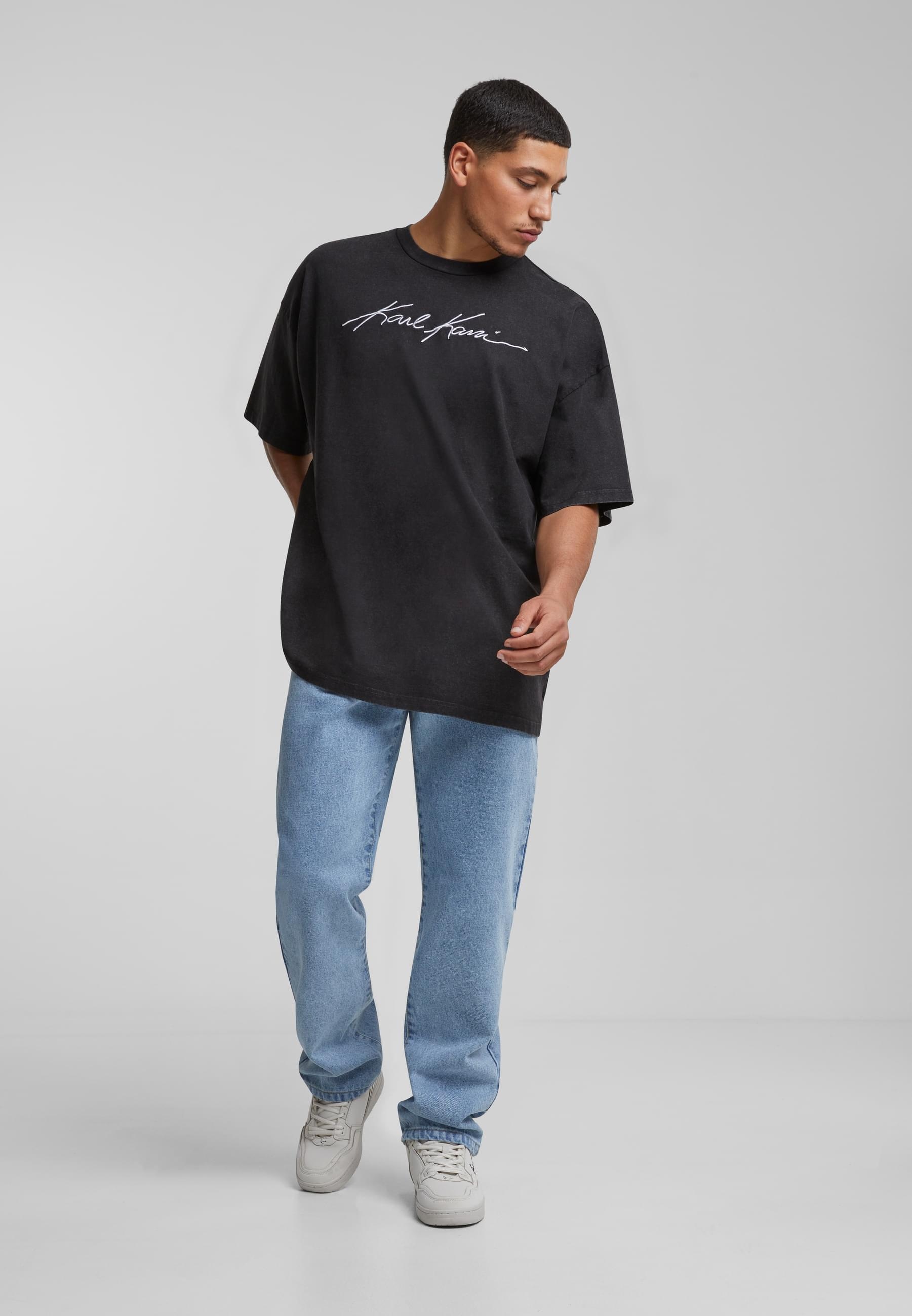 Karl Kani T-Shirt »Karl Kani KK Autograph Washed Boxy Tee« 1 Stk.