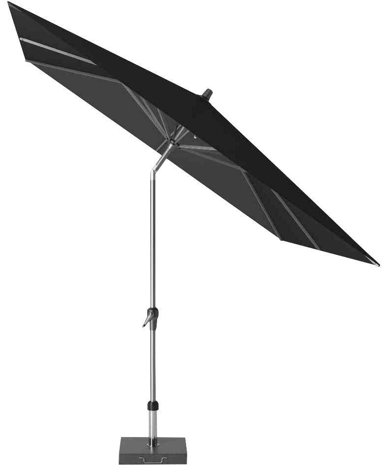 Siena Garden Marktschirm 250 cmx 250 cm Ecru mit Kurbelmechanik günstig online kaufen