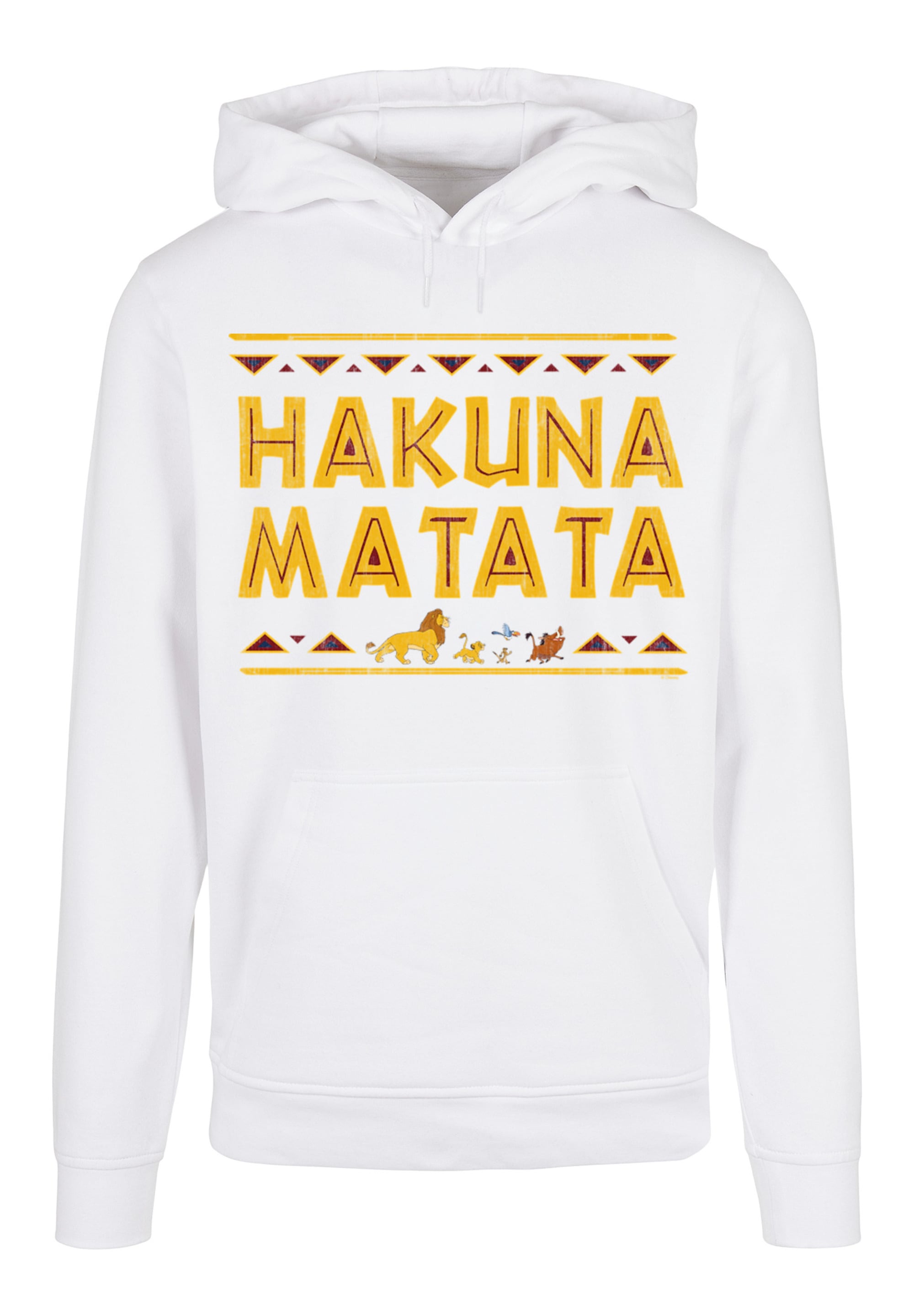 F4NT4STIC Kapuzenpullover "Disney König der Löwen Hakuna Matata", Print günstig online kaufen