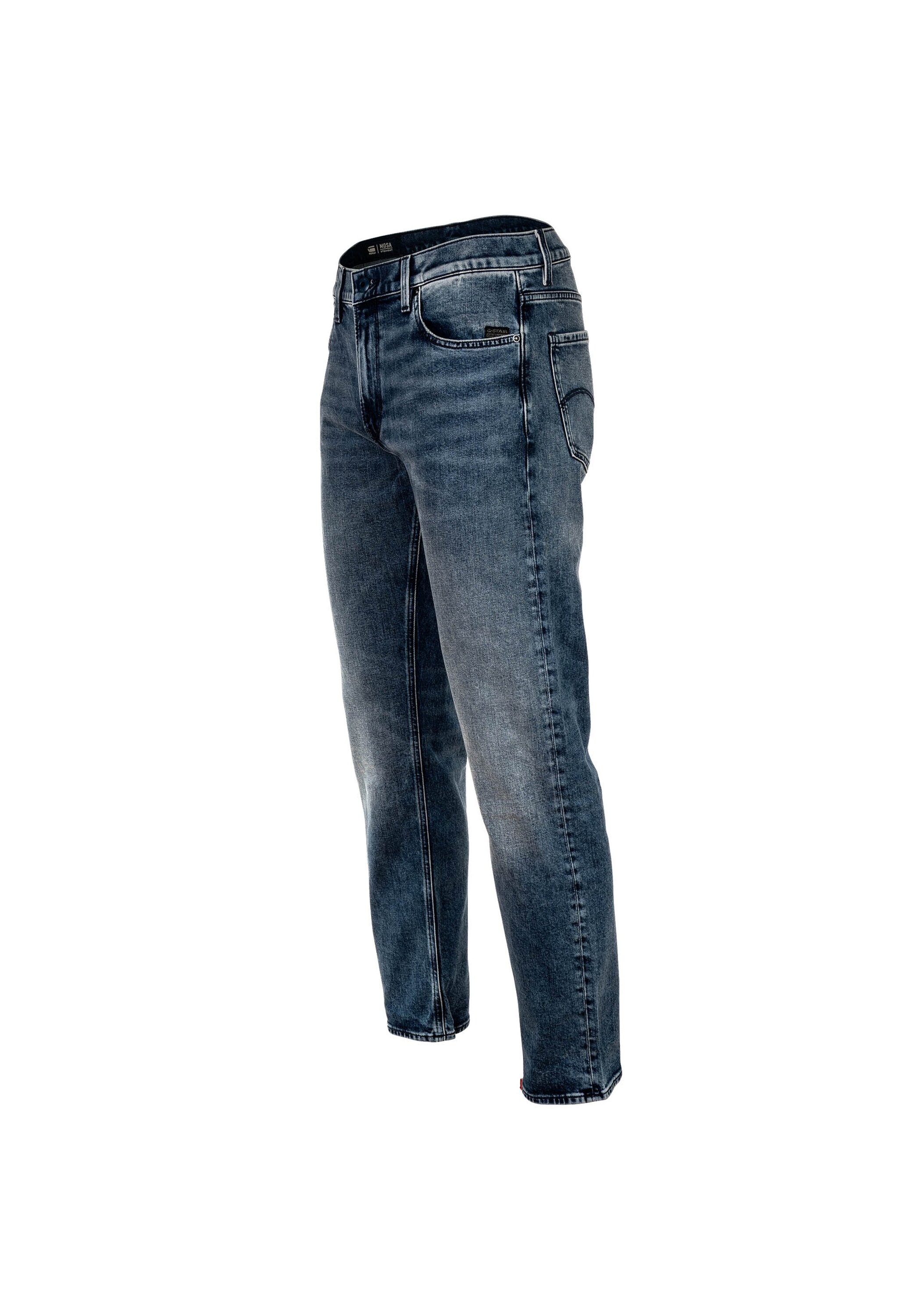 G-STAR Skinny-fit-Jeans »Jeans Mosa Straight Faded Atlantic Ocean«