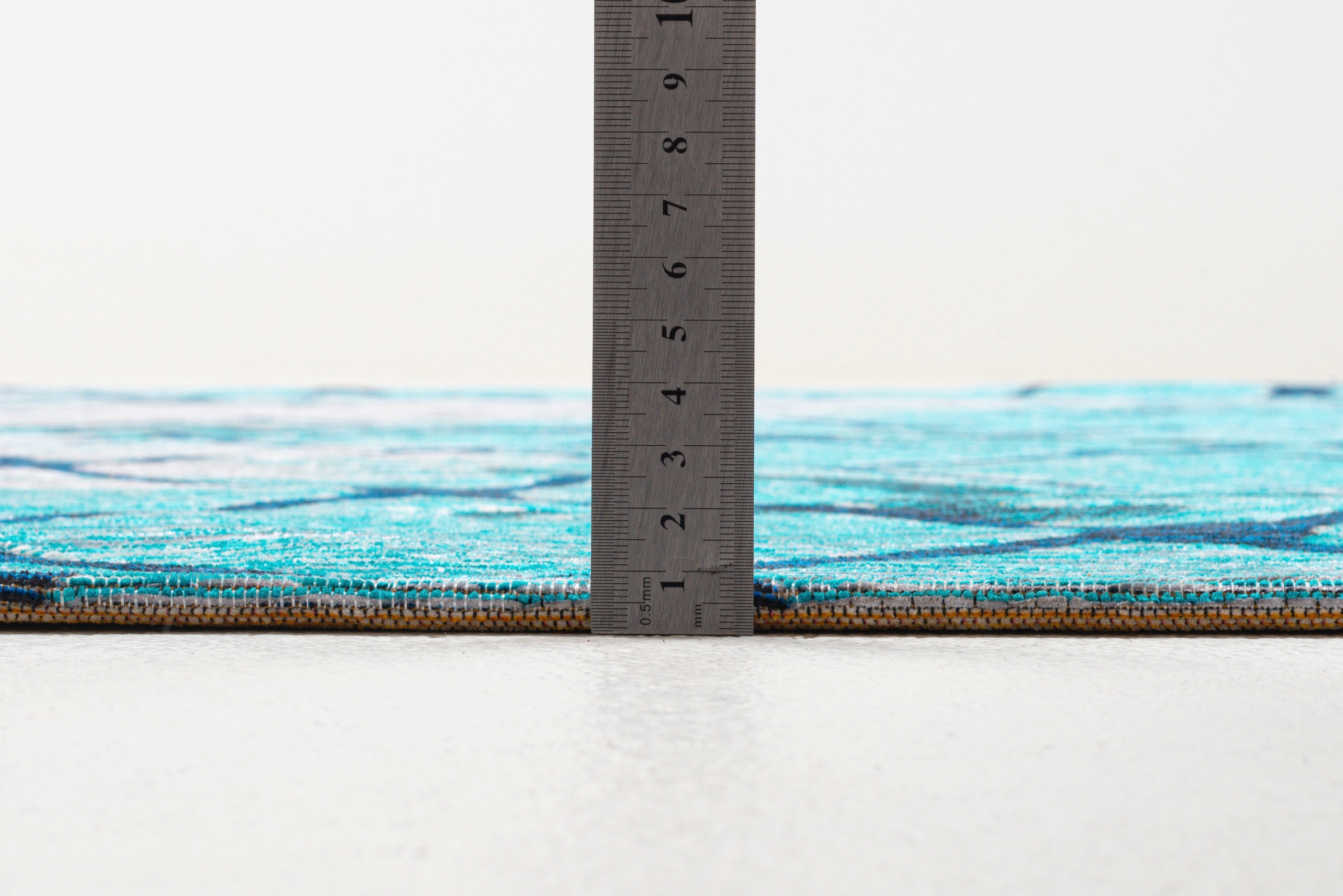 Sansibar Teppich »Keitum 005«, rechteckig, Flachgewebe, modernes Design,  Motiv Fischernetz & gekreuzte Säbel kaufen | BAUR