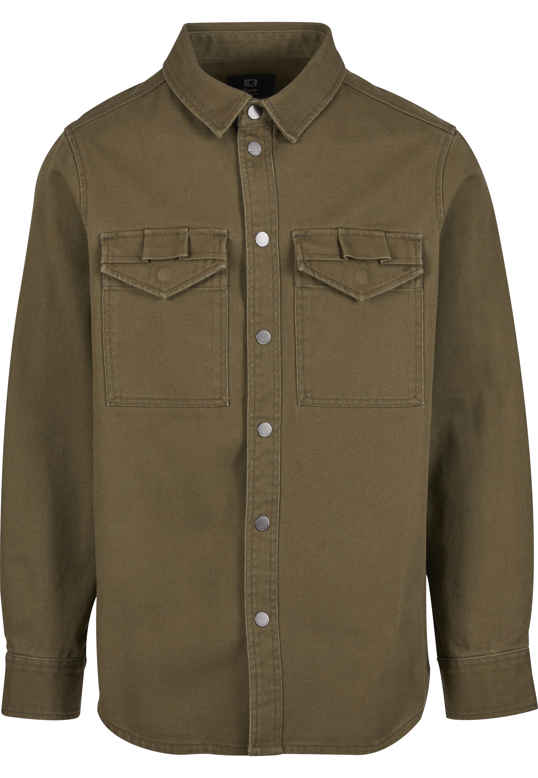 Brandit Jeansjacke "Brandit Brandit Men Heavy Twill Shirt" 1 Stk. tlg. ohne Kapuze