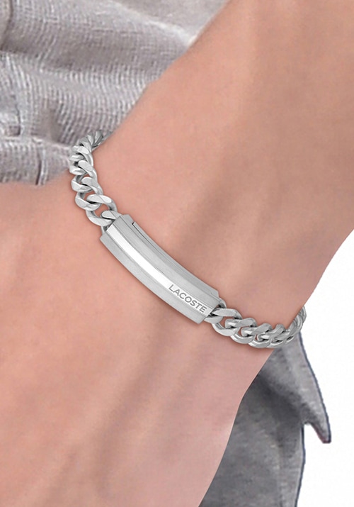 Lacoste Armband »Schmuck Edelstahl Armband Panzerkette ADVENTURER«