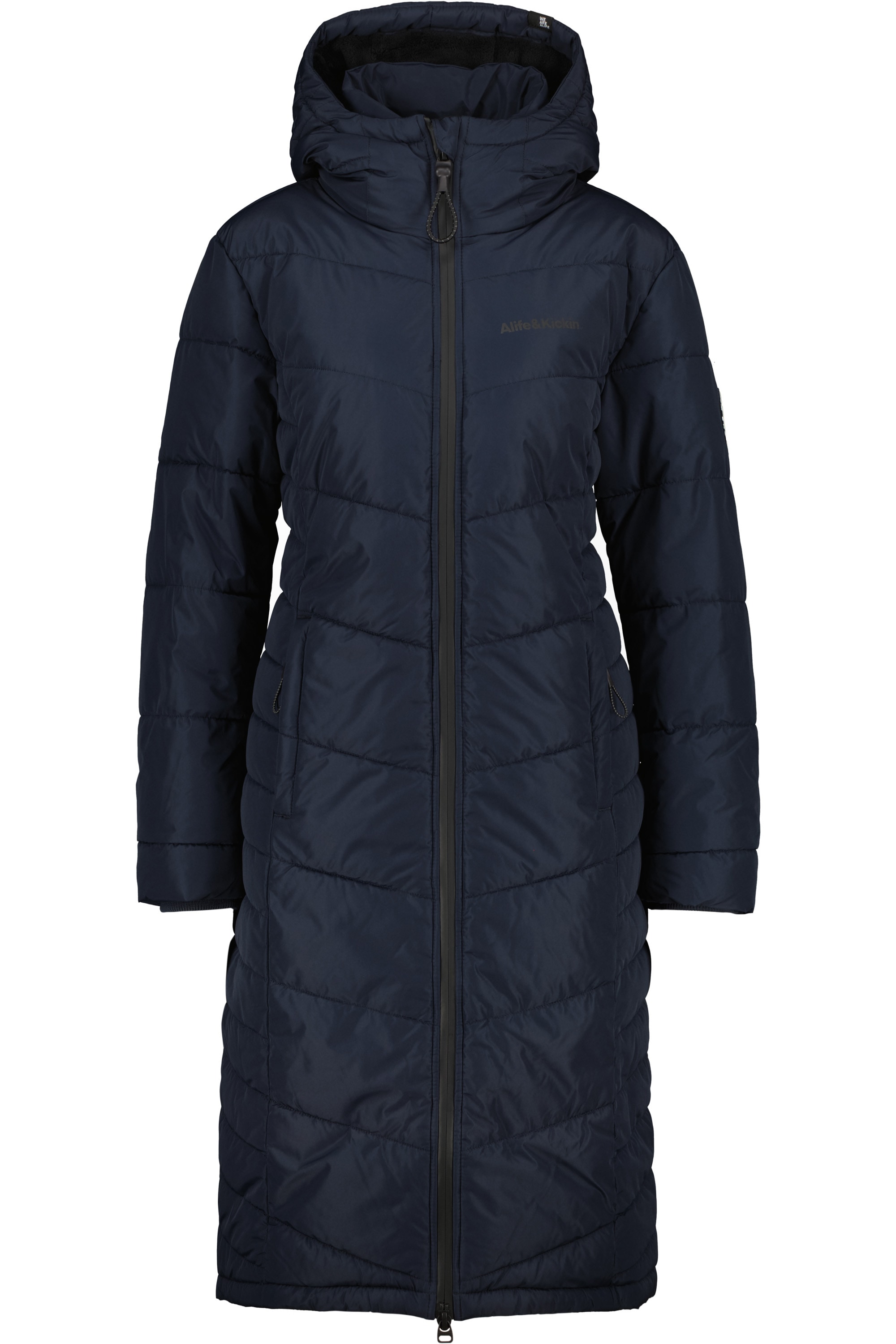 Winterjacke »Damen VedaAK A Parka«, Leichter gefütterter Mantel mit weichem Teddyfell...