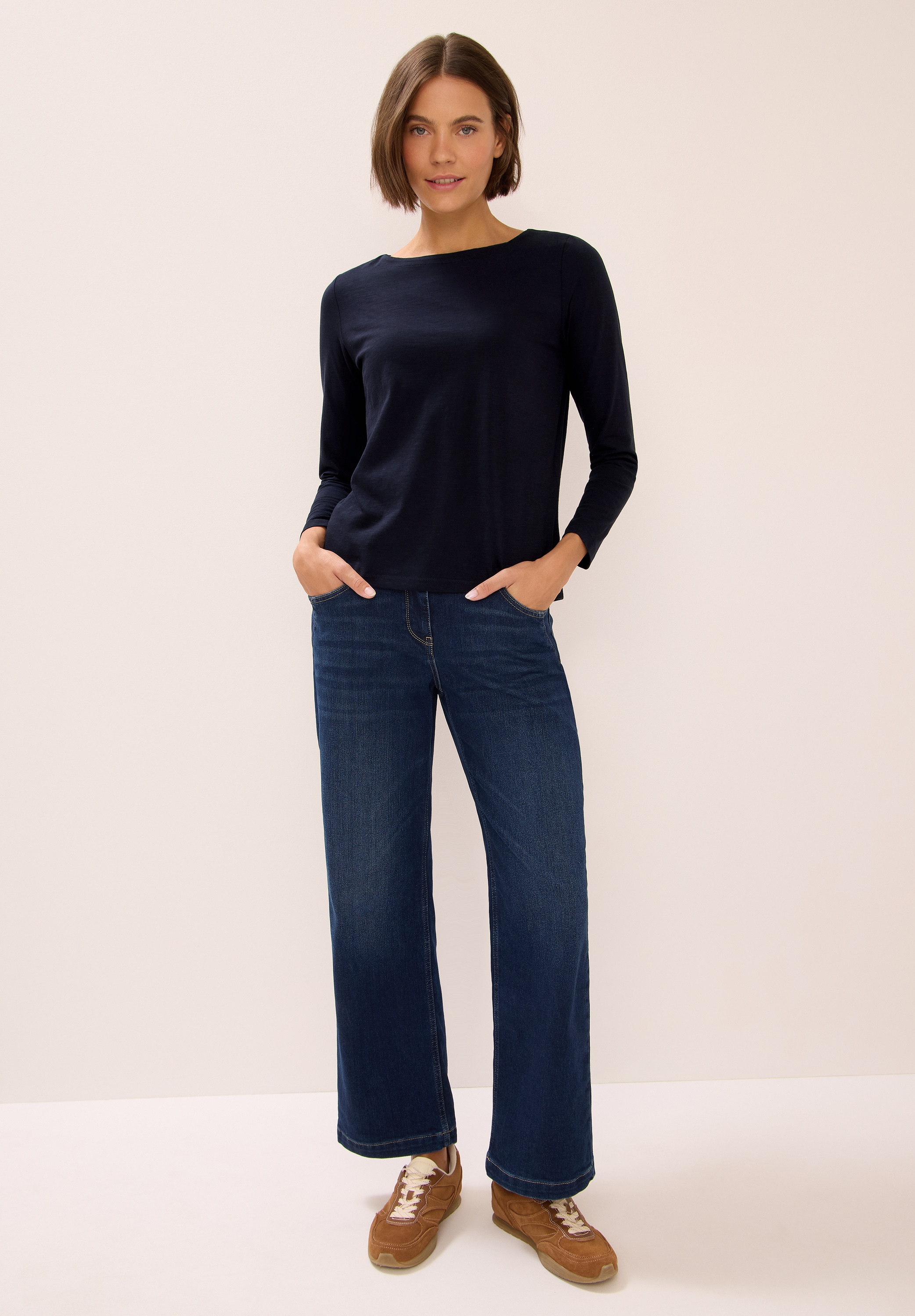 Cecil Langarmshirt, aus reiner Baumwolle
