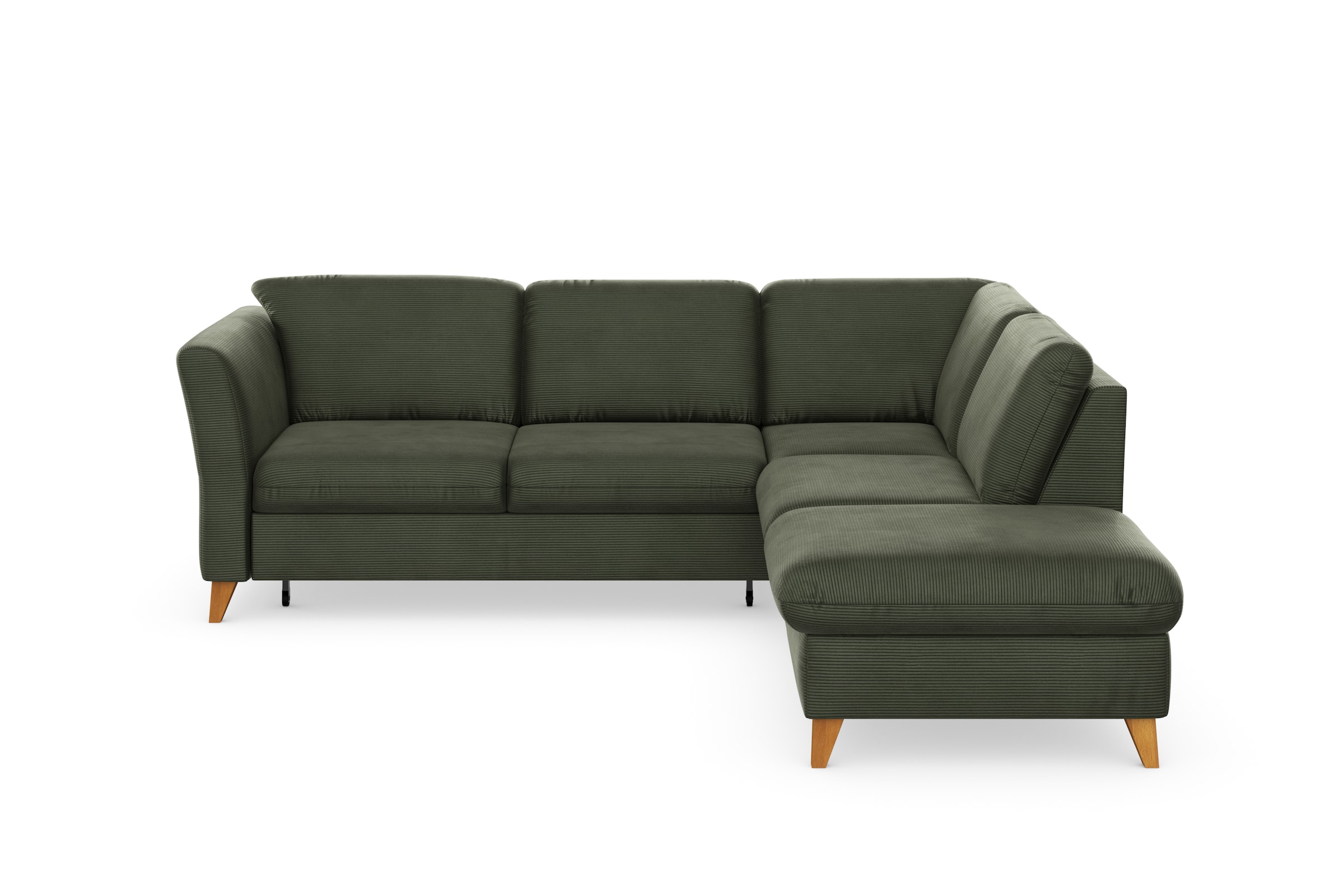 Home affaire Ecksofa »Trelleborg L-Form«, wahlweise mit Bettfunktion und Bettkasten, inkl. Federkern-Polsterung