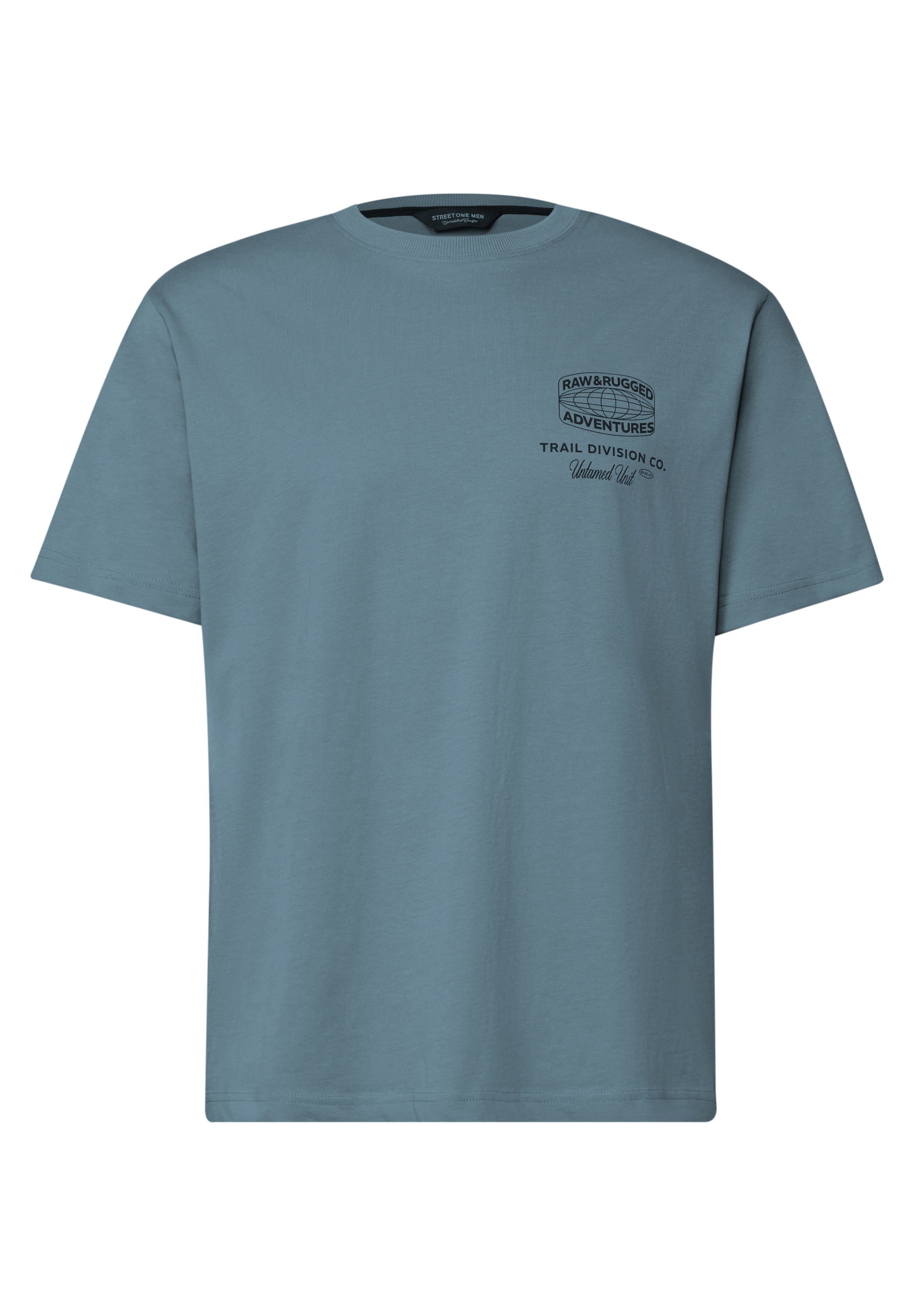 STREET ONE MEN T-Shirt mit Rundhalsausschnitt