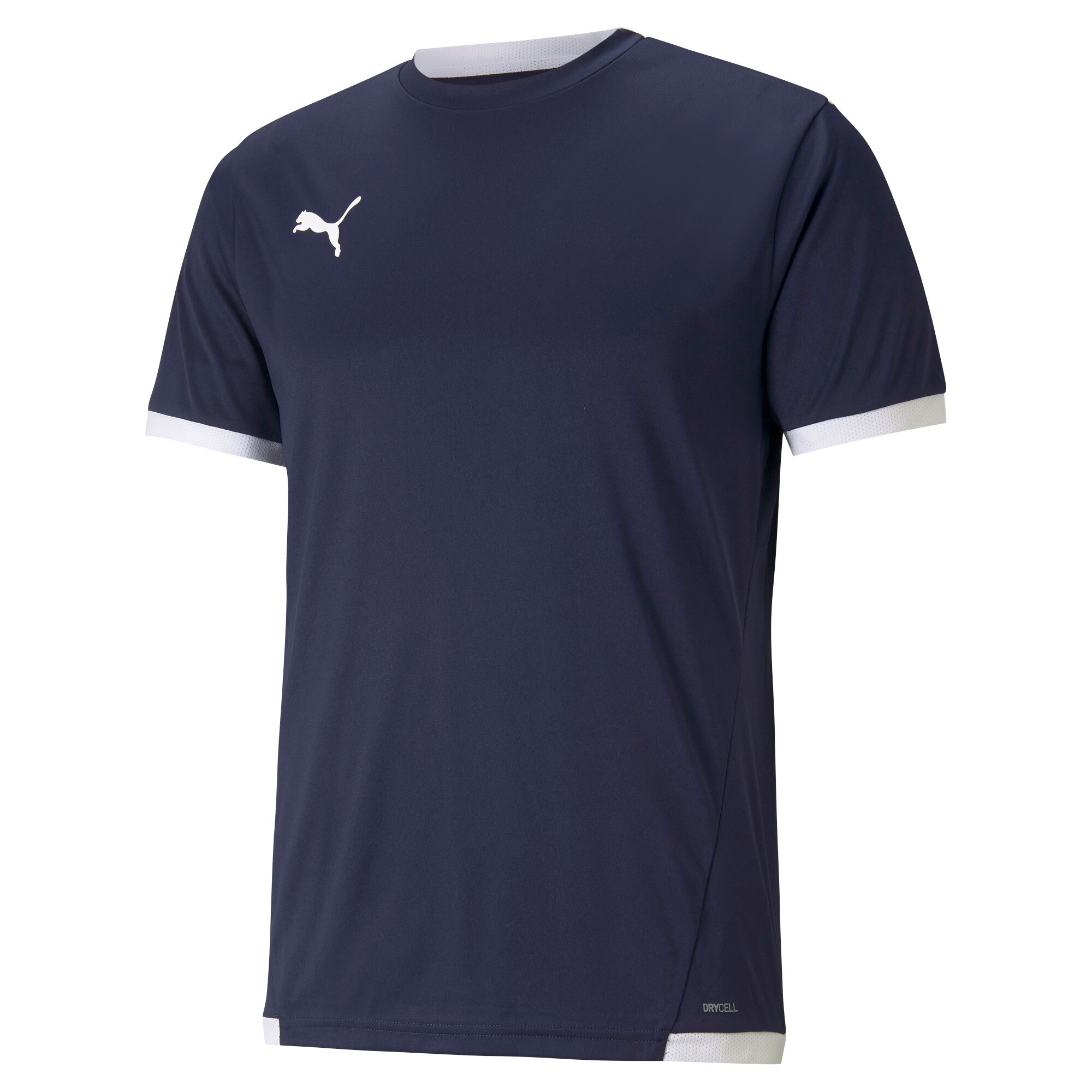 PUMA Fußballtrikot "TEAMLIGA JERSEY" Kurzarmdesign, sportlicher Stil, mit R günstig online kaufen