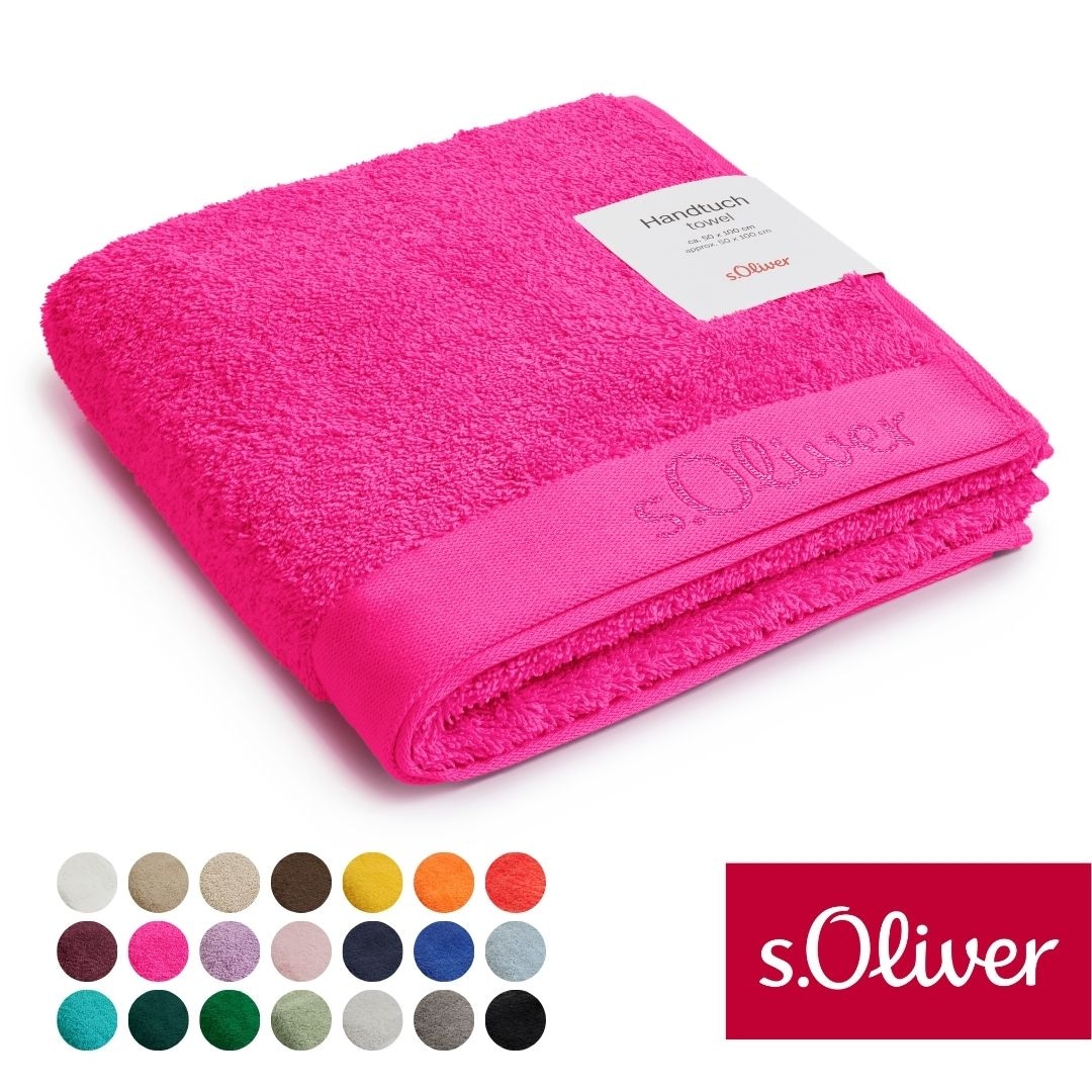 s.Oliver Handtuch "s.Oliver, Premium Qualität, 600 gr/m², auch als Sets erh günstig online kaufen