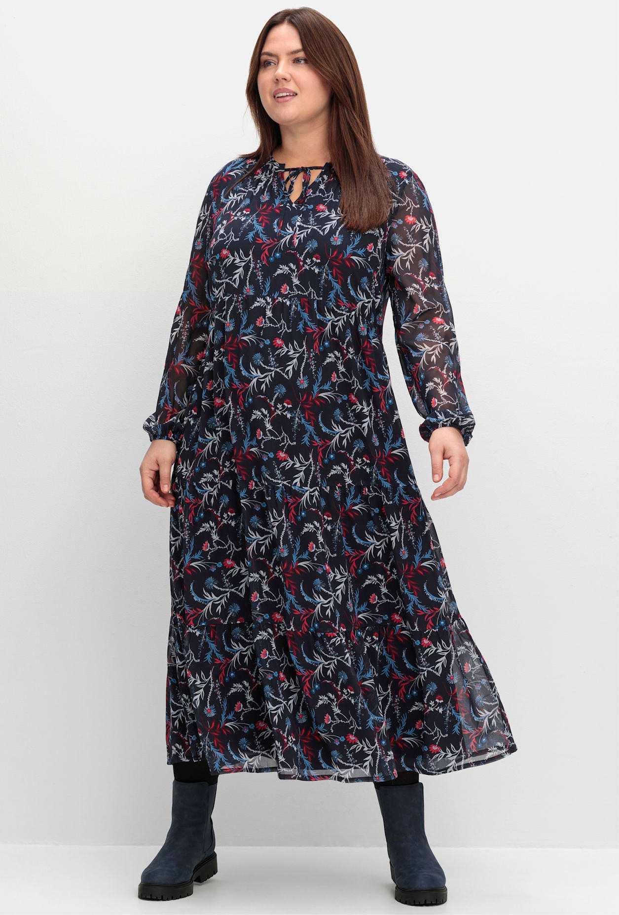 Sheego Maxikleid "Maxikleid" günstig online kaufen