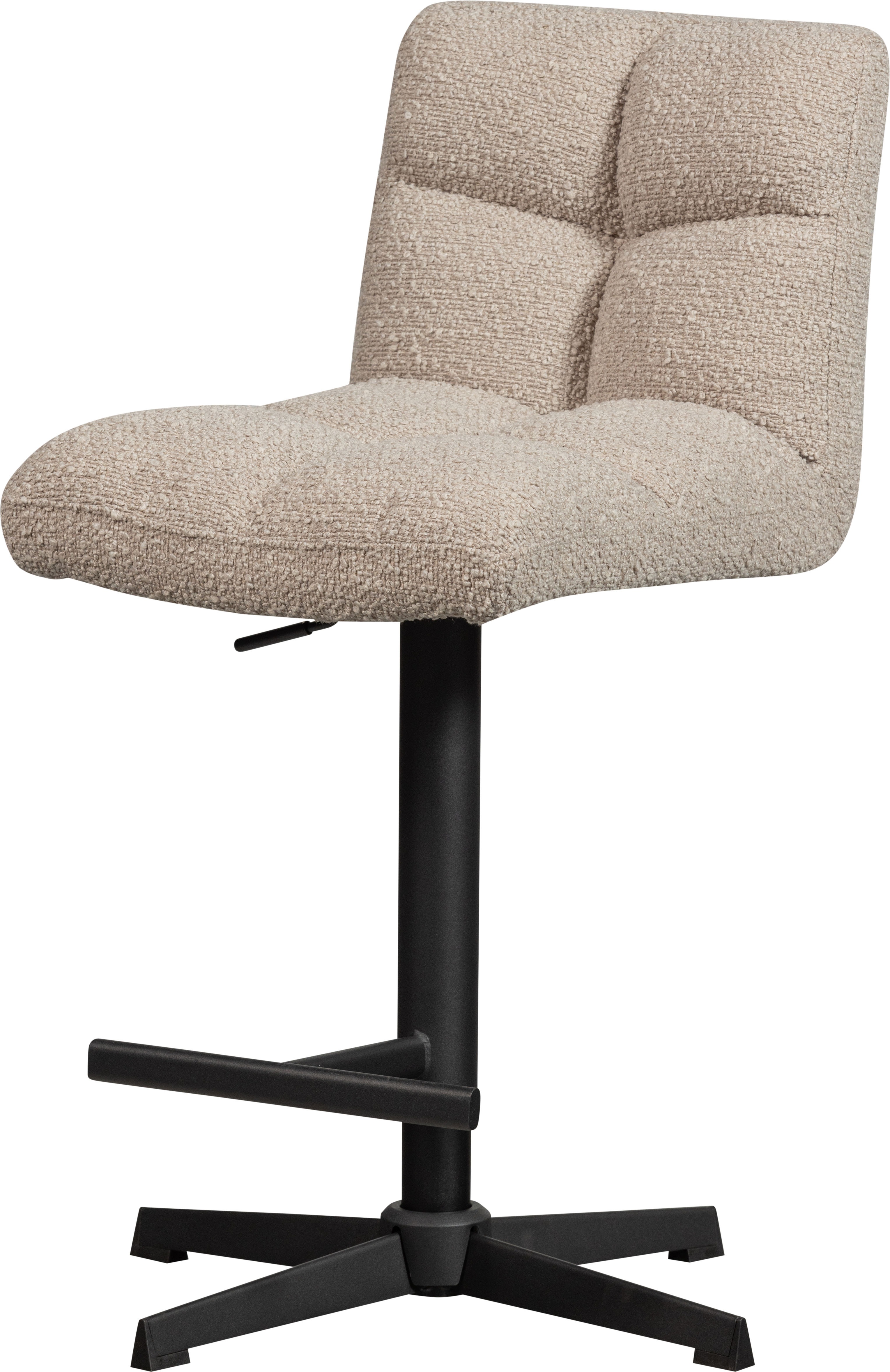 Thumbnail - WOOOD Barhocker "Vinny" Set, 2 Stk. tlg. drehbar, höhenverstellbar, Breite 44 cm