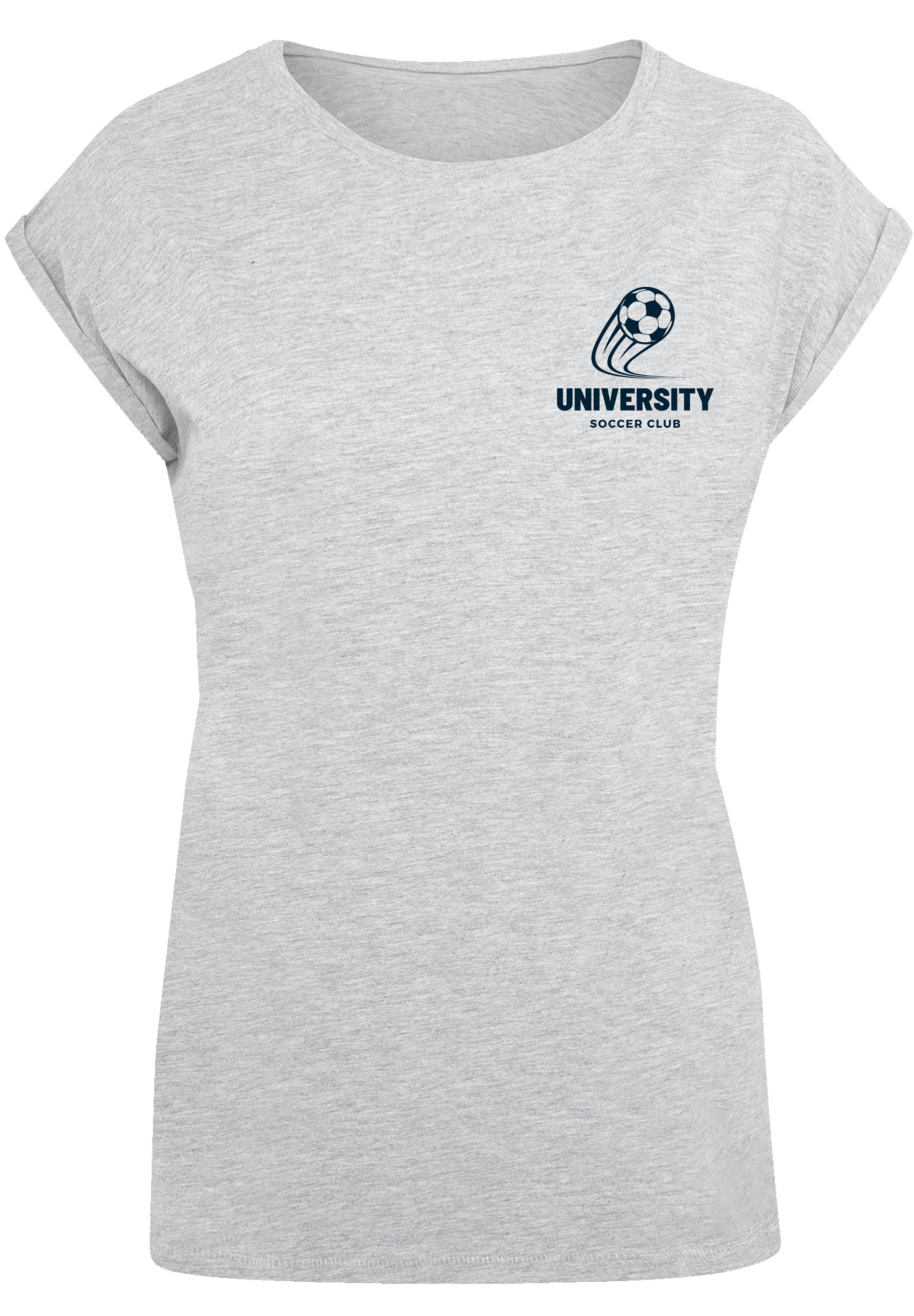 F4NT4STIC T-Shirt »University Soccer Club Classic Minimalist«, Premium Qualität
