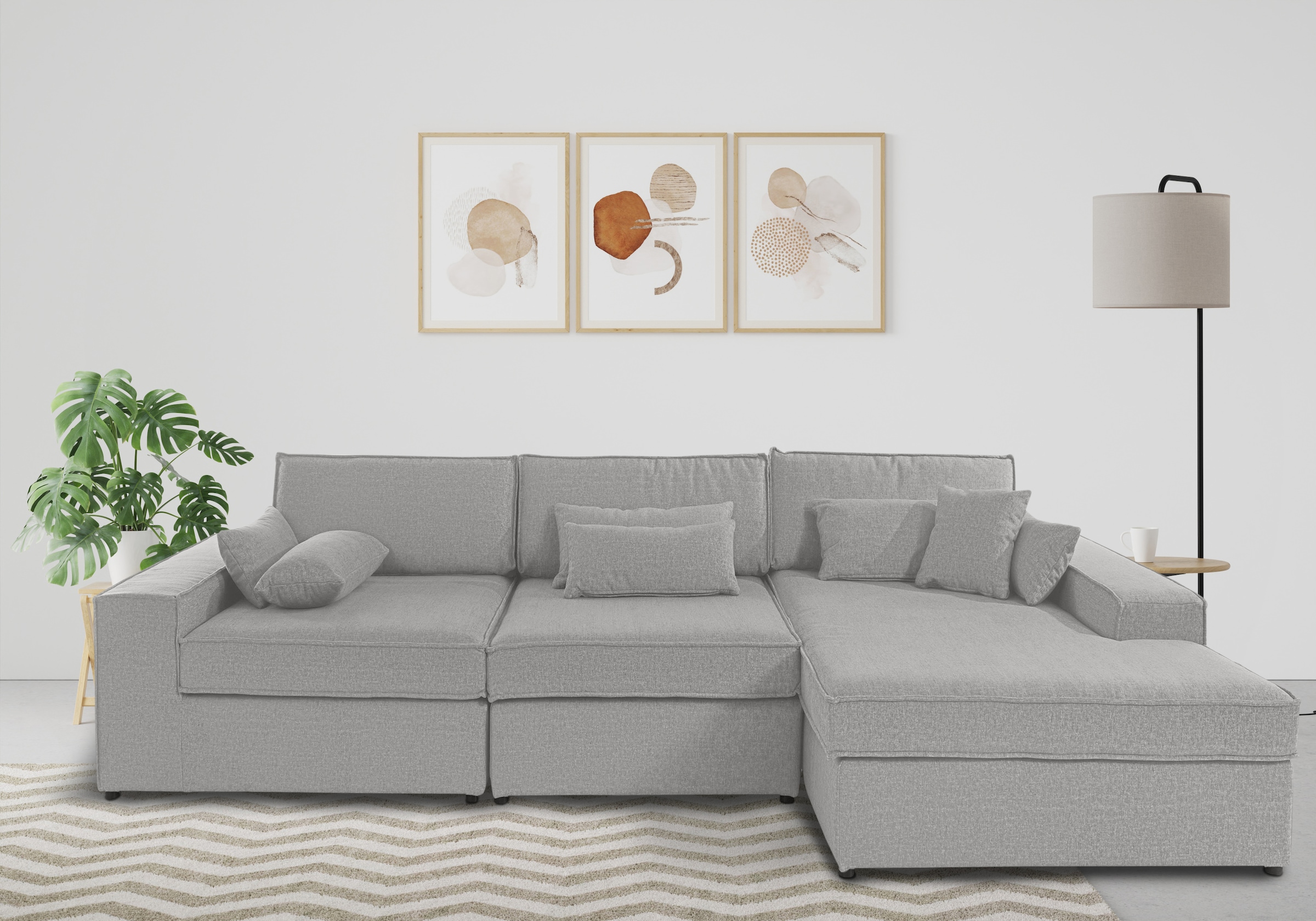 OTTO home Ecksofa "Enid L-Form" 3 Teile, bestehend aus Modulen, in vielen B günstig online kaufen