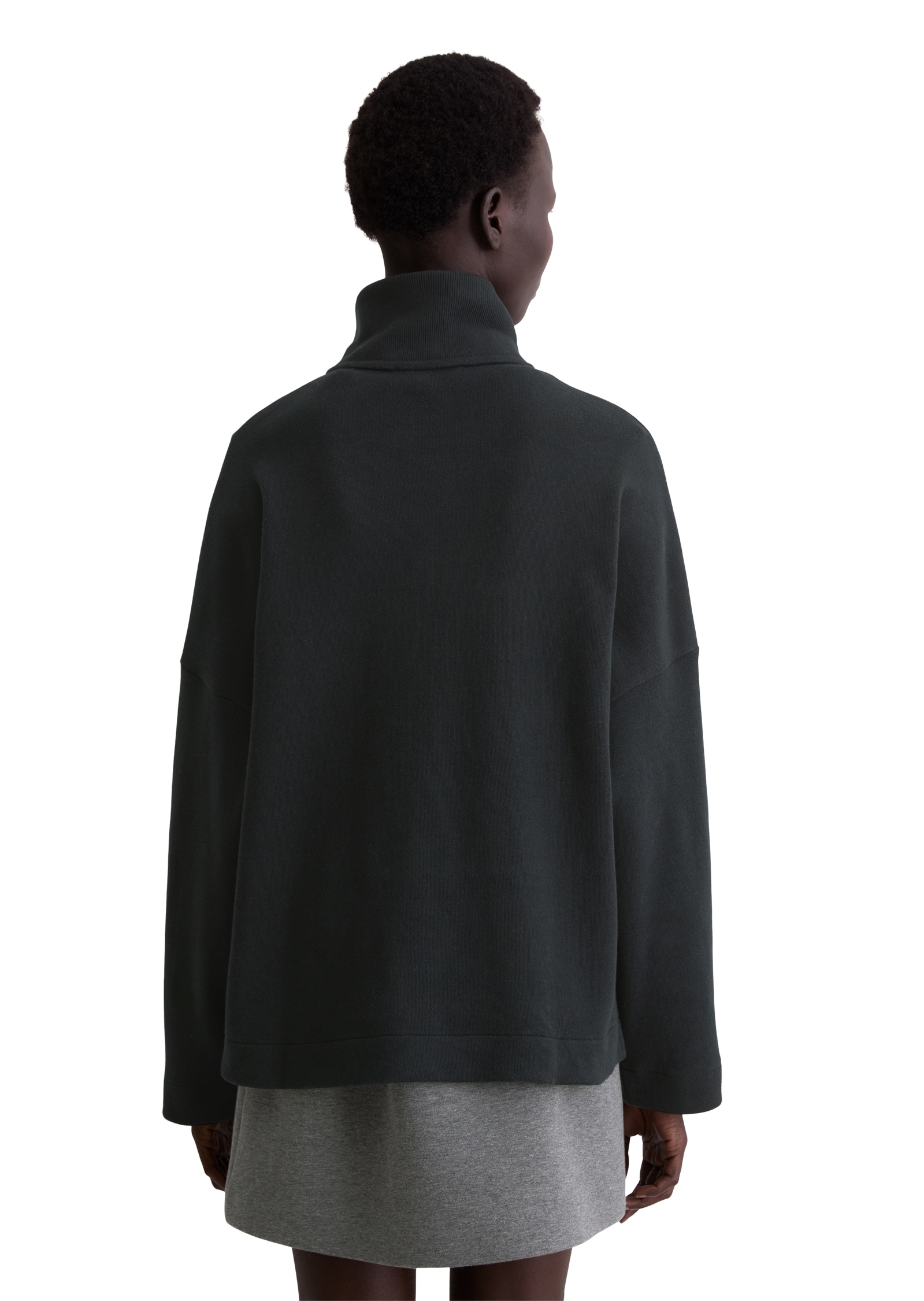 Marc O'Polo Sweatshirt , Half-Zip, relaxed fit, aus weichem Organic Cotton
