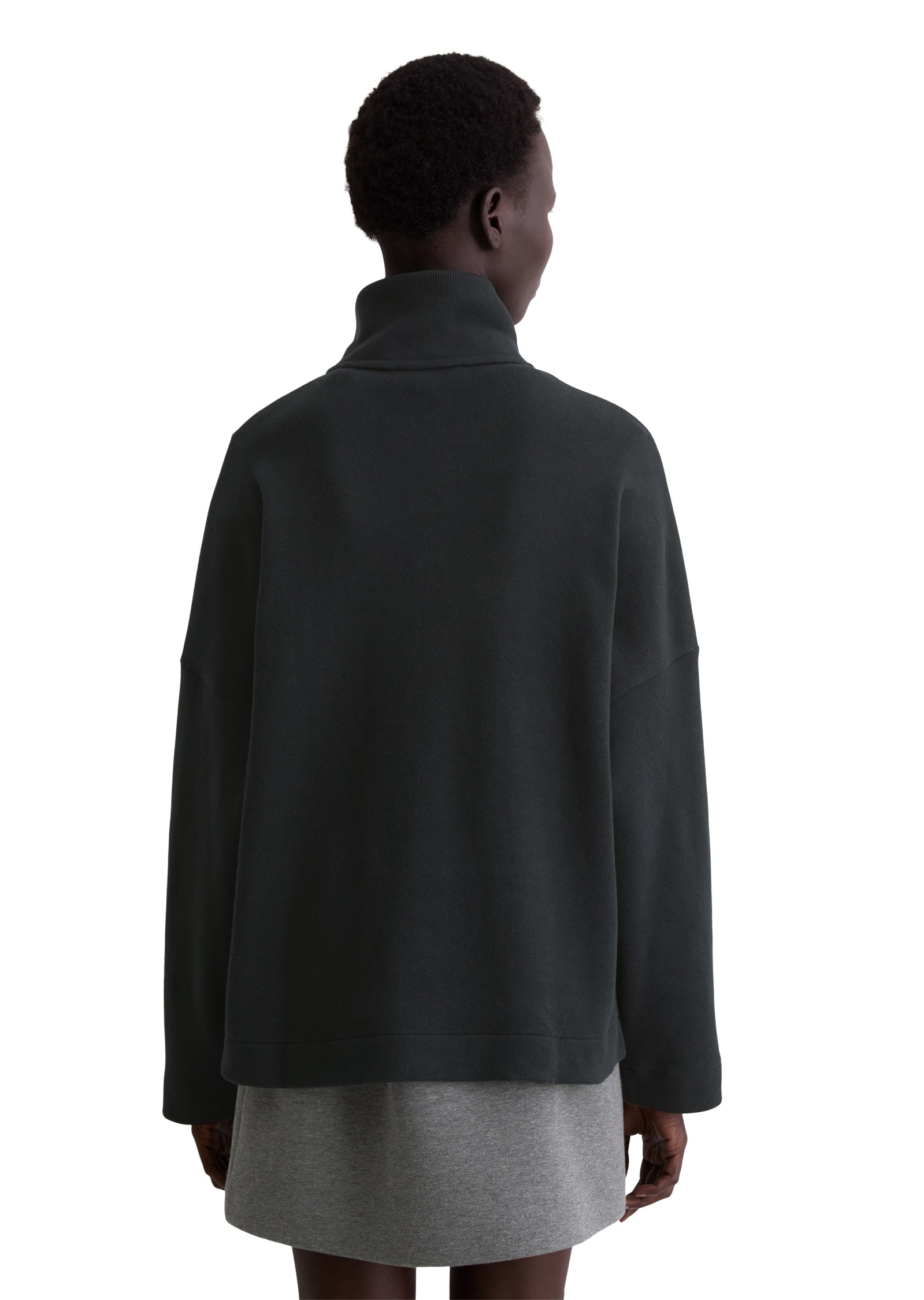 Marc OPolo Sweatshirt, Half-Zip, relaxed fit, aus weichem Organic Cotton günstig online kaufen