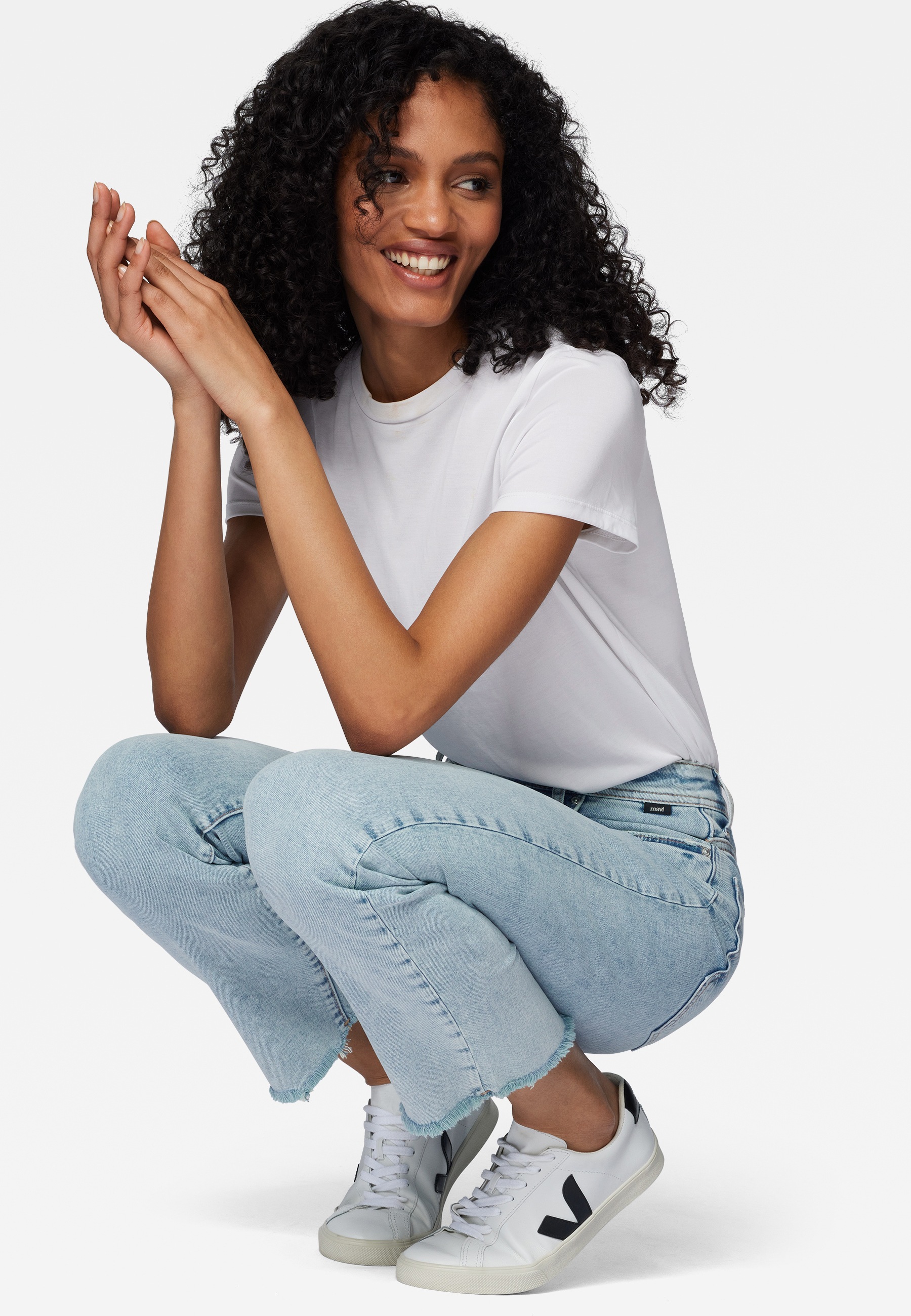 Mavi Straight-Jeans »NEW YORK«, gerde Form