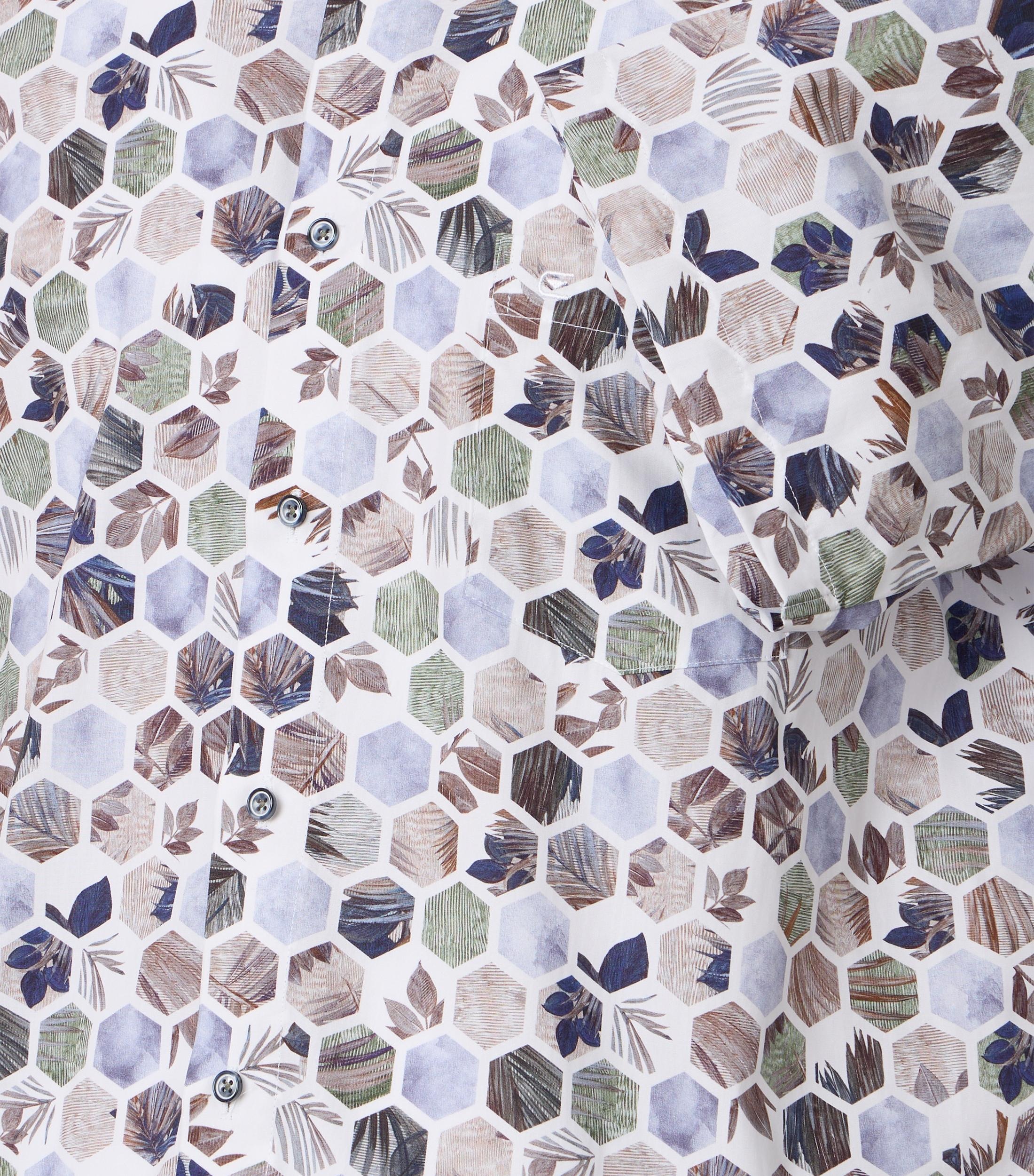 CASAMODA Businesshemd »CASAMODA Businesshemd Kurzarm Print«