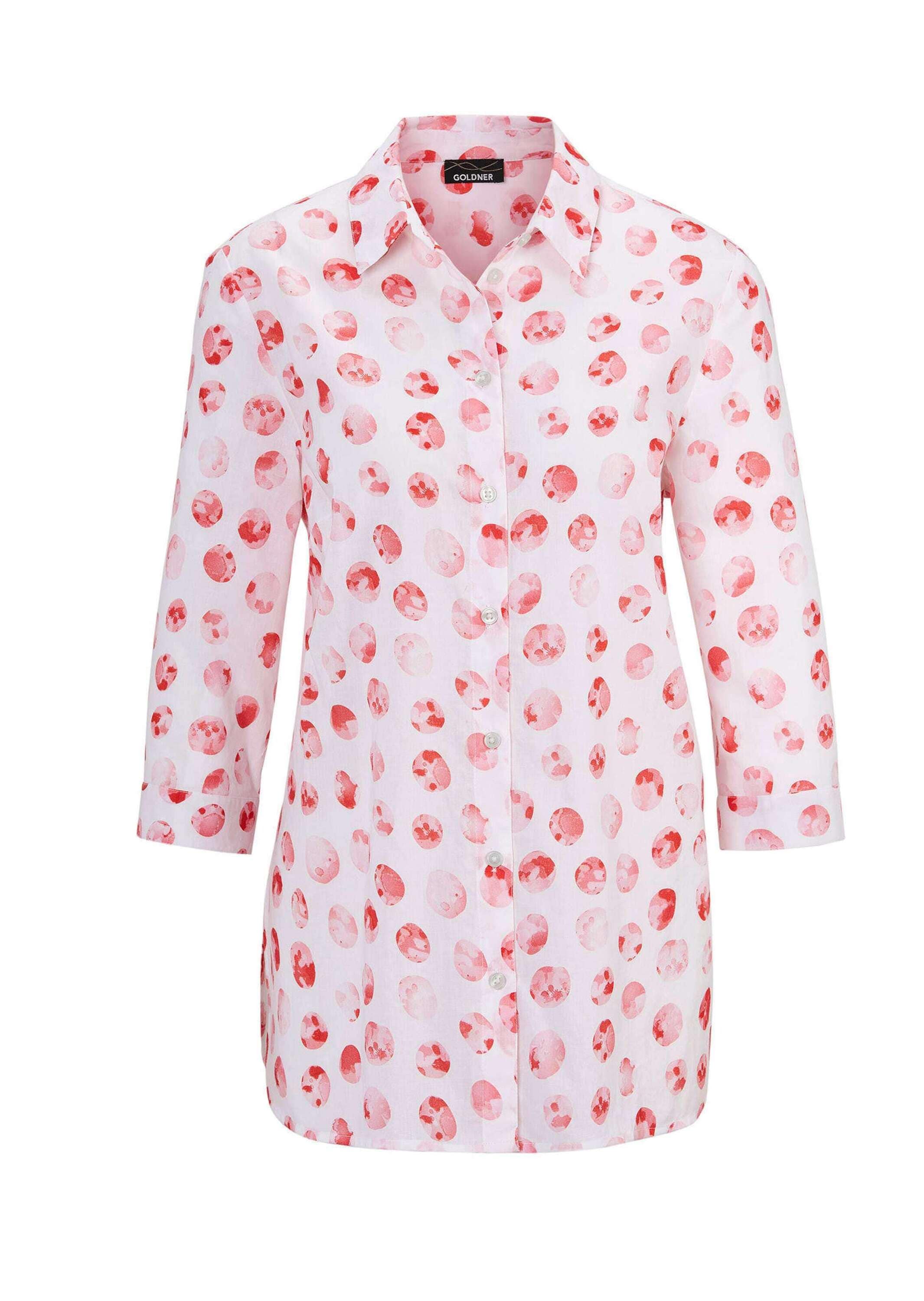 GOLDNER Klassische Bluse "Kurzgröße Bluse mit Hemdkragen" keine/nicht relev günstig online kaufen