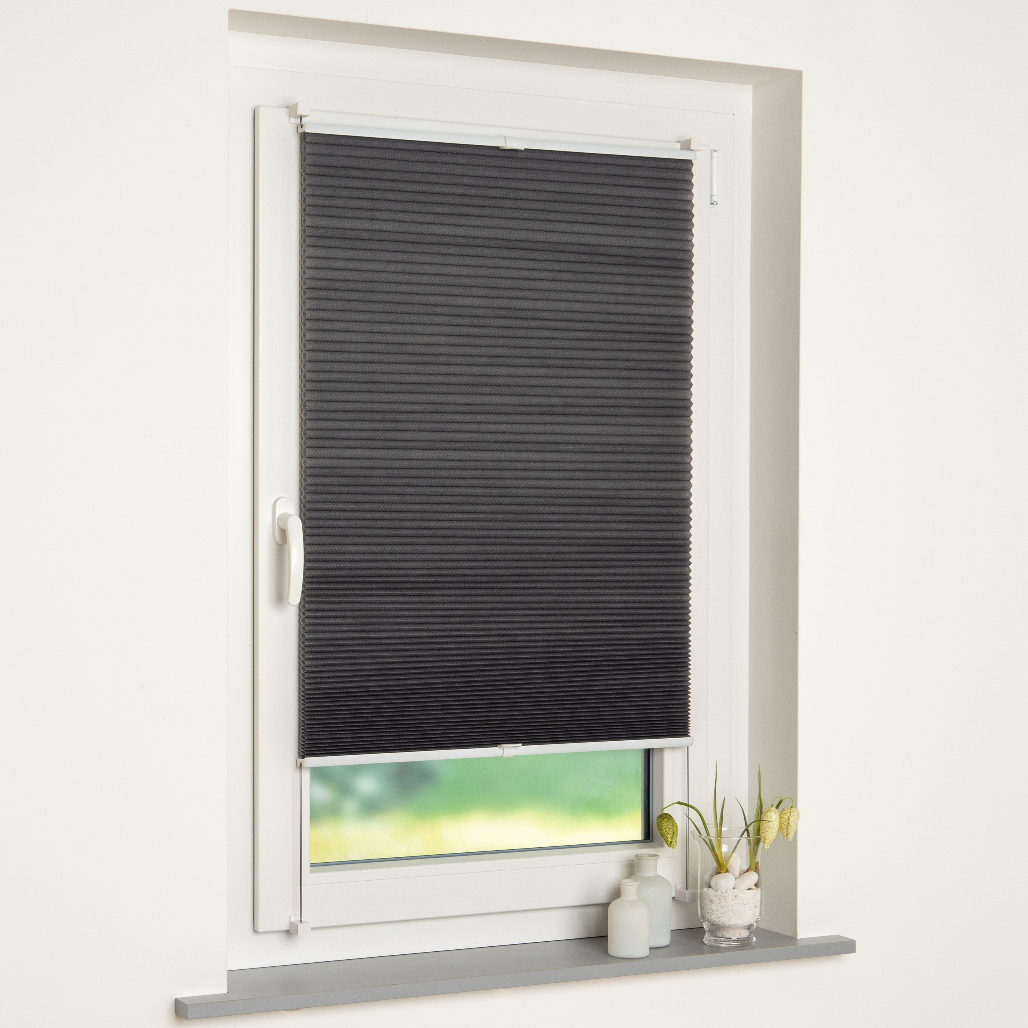 Liedeco Wabenplissee "Liedeco Wabenplissee – Tageslichtqualität, blickdicht" Lichtschutz Tageslichdurchlässig, blickdicht, Einfache Montage ohne Bohren