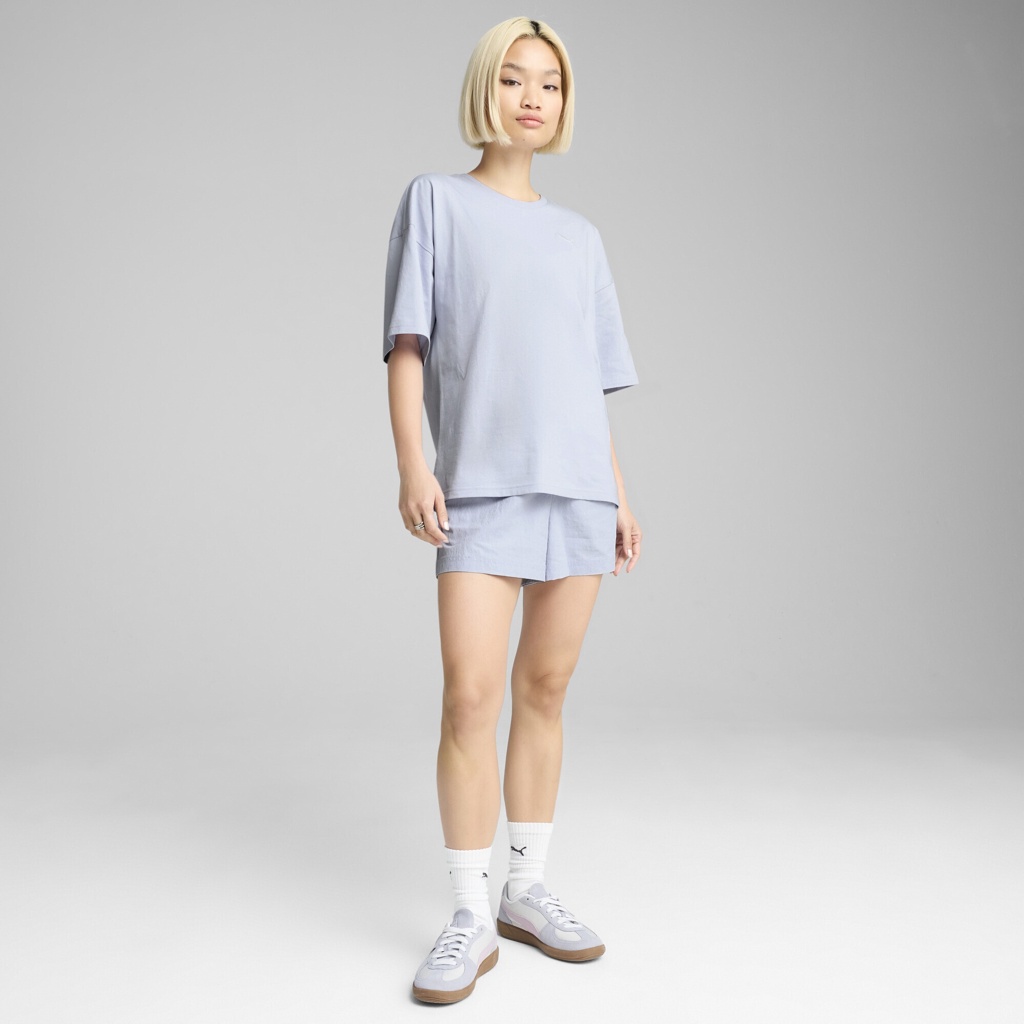 PUMA T-Shirt »Wardrobe Essentials Oversized T-Shirt Damen«