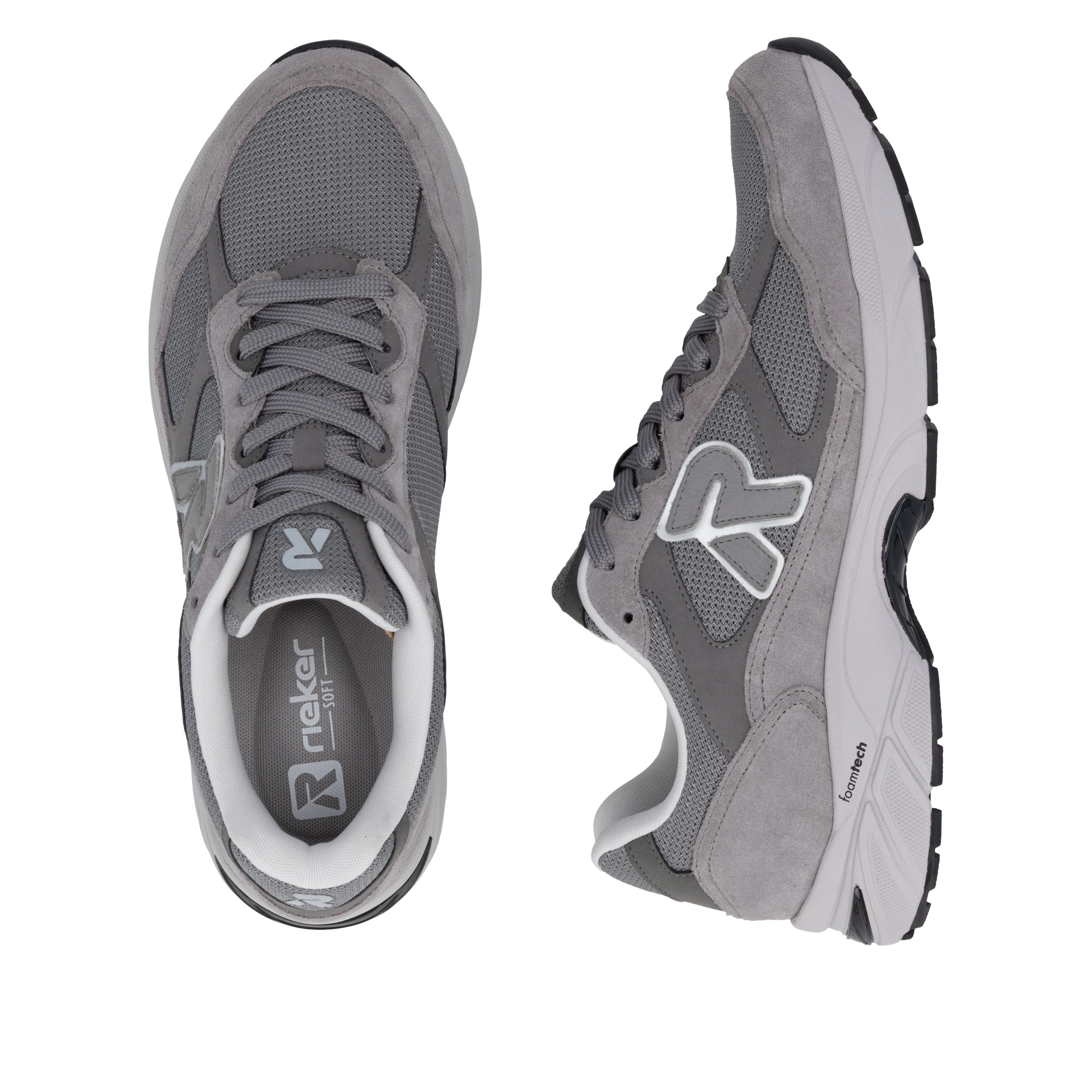 RIEKER Sport Sneaker  Schnürschuh, Halbschuh, Sportschuh