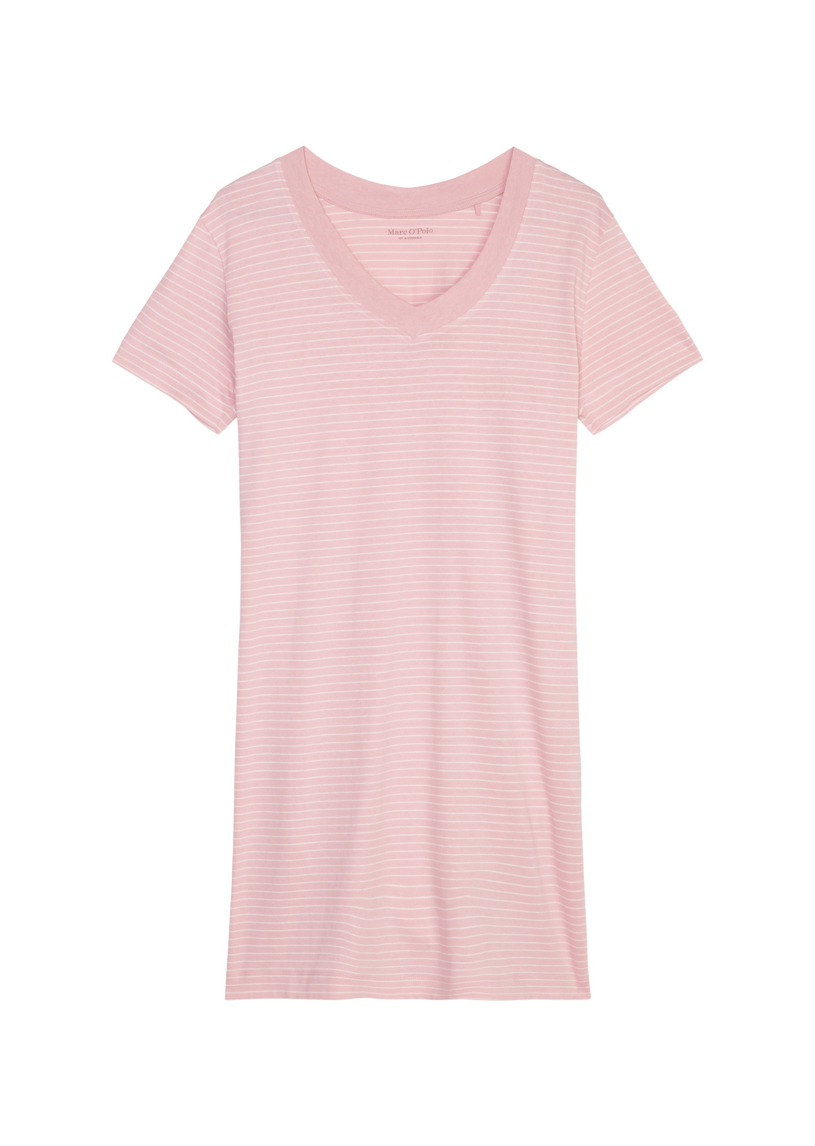 Marc OPolo Jerseykleid, V-Ausschnitt, Kurzarm günstig online kaufen