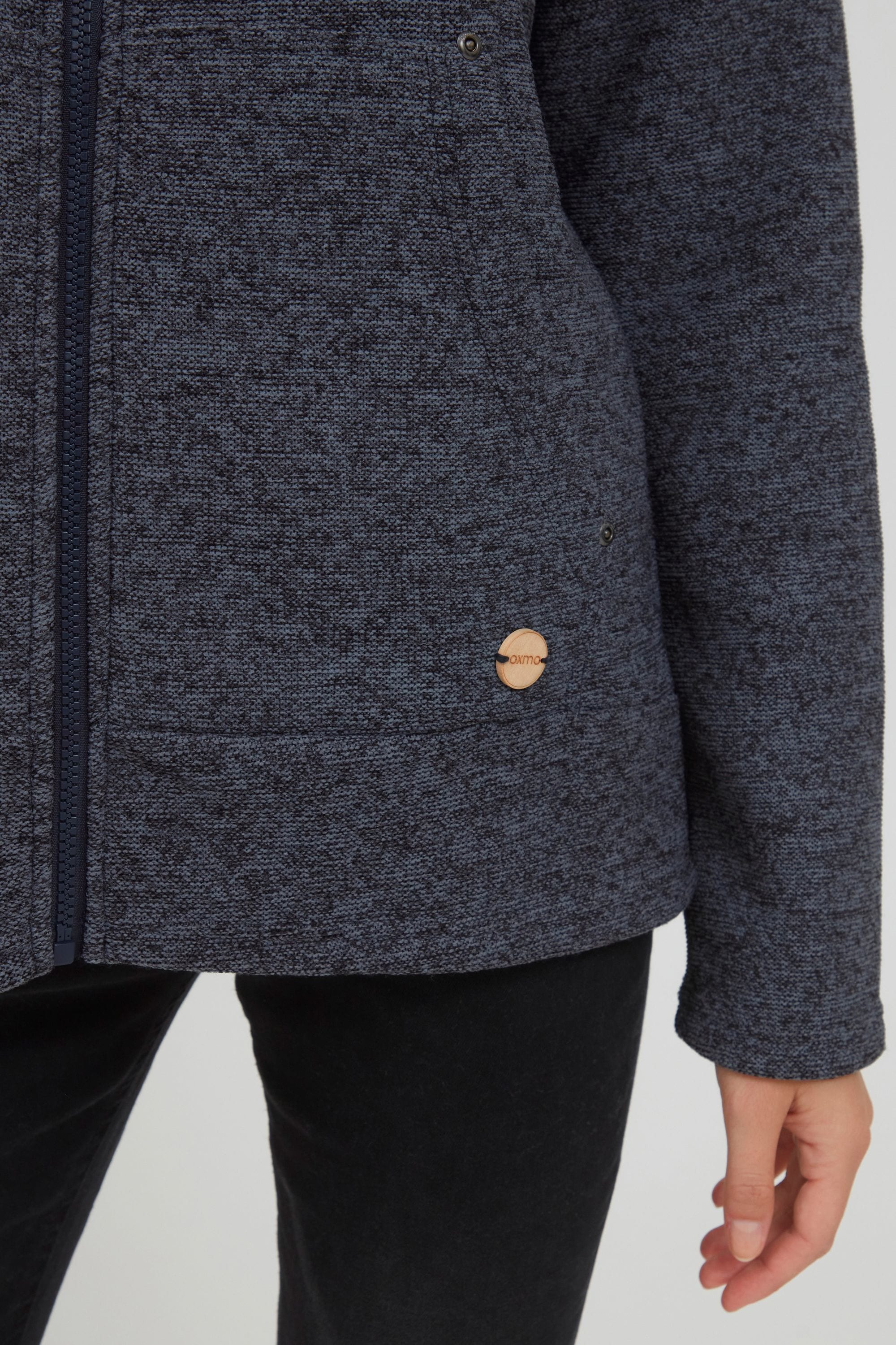 OXMO Kapuzenfleecejacke »Kapuzensweatjacke OXFia«