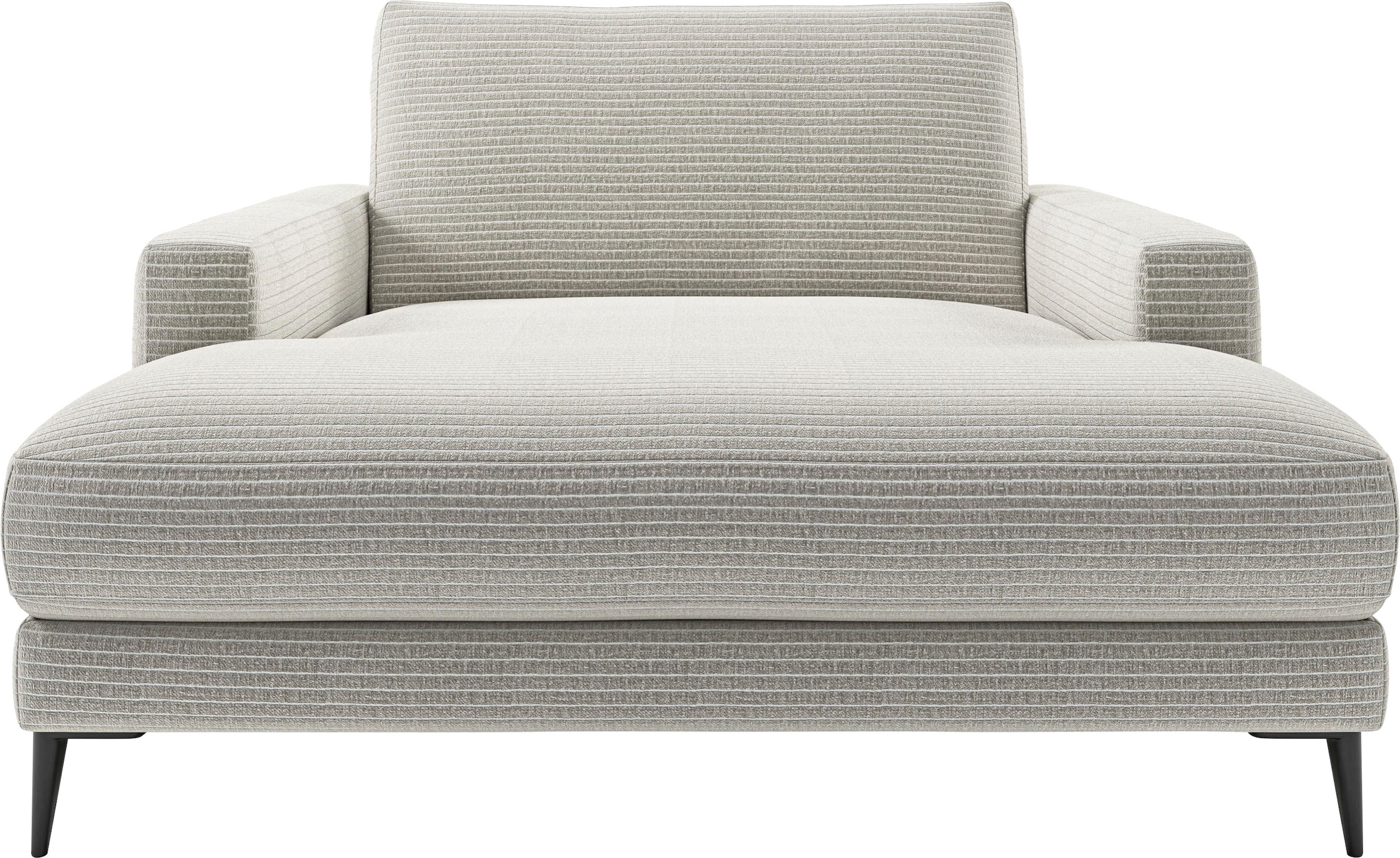 Home affaire Chaiselongue "Downtown Loungemöbel zum Relaxen, B/T/H: 132/170/84 cm" auch in Bouclé, Cord und Easy care - leicht mir Wasser zu reinigen