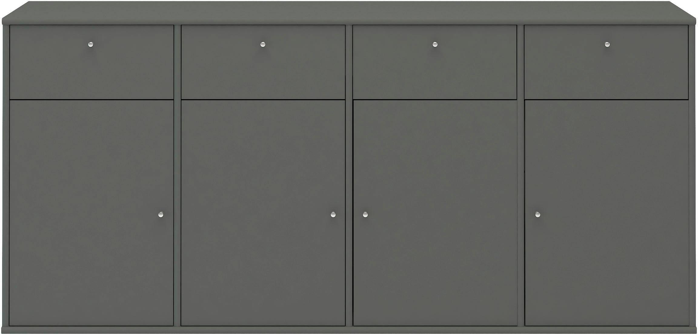 Hammel Furniture Sideboard B: montierbar«, Hochwertig Designmöbel Schubladen, anpassungsbar mit | cm, BAUR »Mistral, Türen Schrank, 177 hängend/stehend und