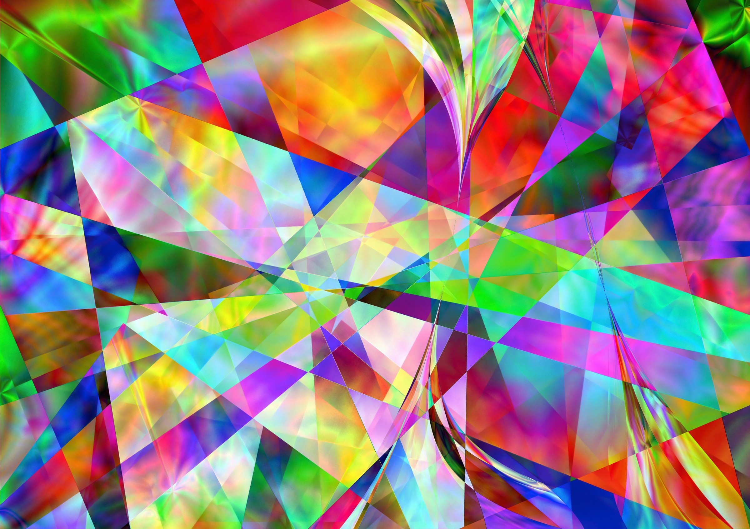 Papermoon Fototapete "MODERNE KUNST-ABSTRAKT MALEREI 3D GEOMETRISCH ART DEK günstig online kaufen