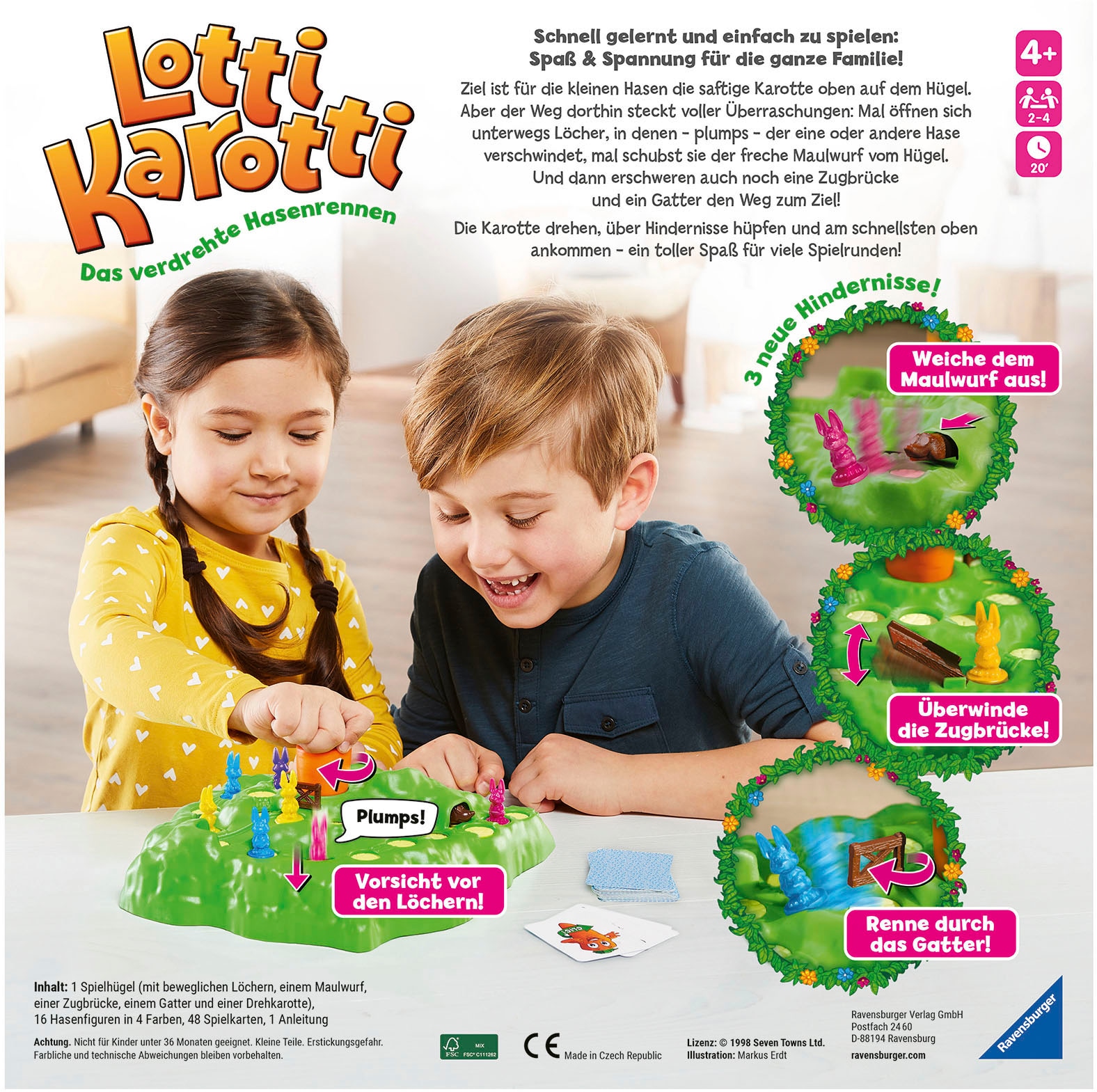 Ravensburger Spiel »Lotti Karotti«, Made in Europe