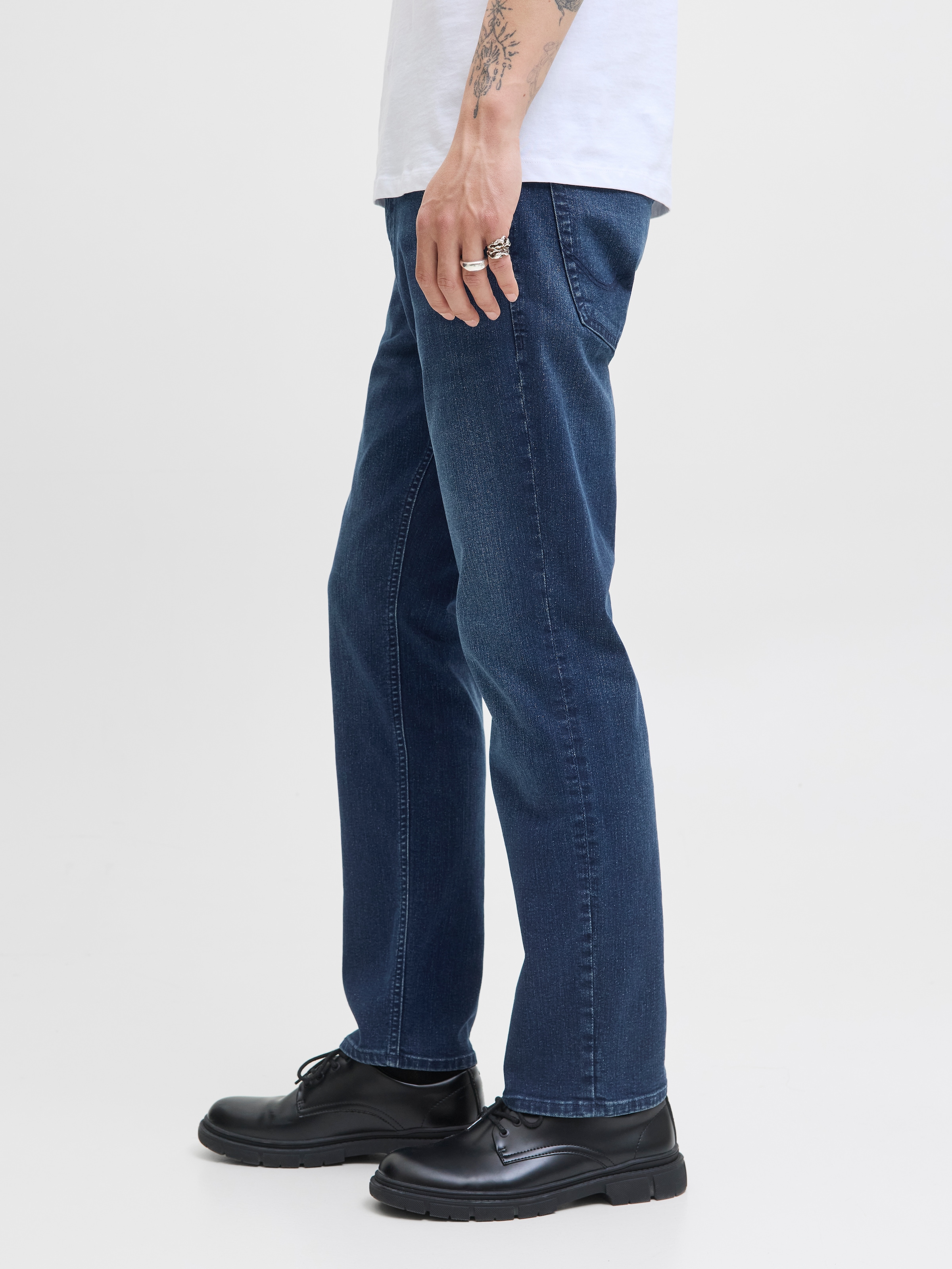 Jack & Jones Straight-Jeans »JJICLARK JJORIGINAL SQ 2«