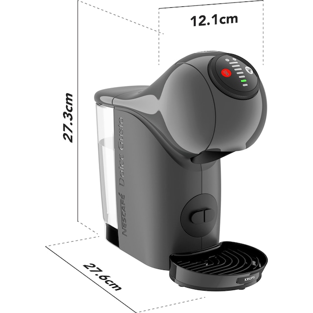 NESCAFÉ® Dolce Gusto® Kapselmaschine »KP243B Genio S, 15 Bar,  ultra-kompakt, Hochdruck« | BAUR