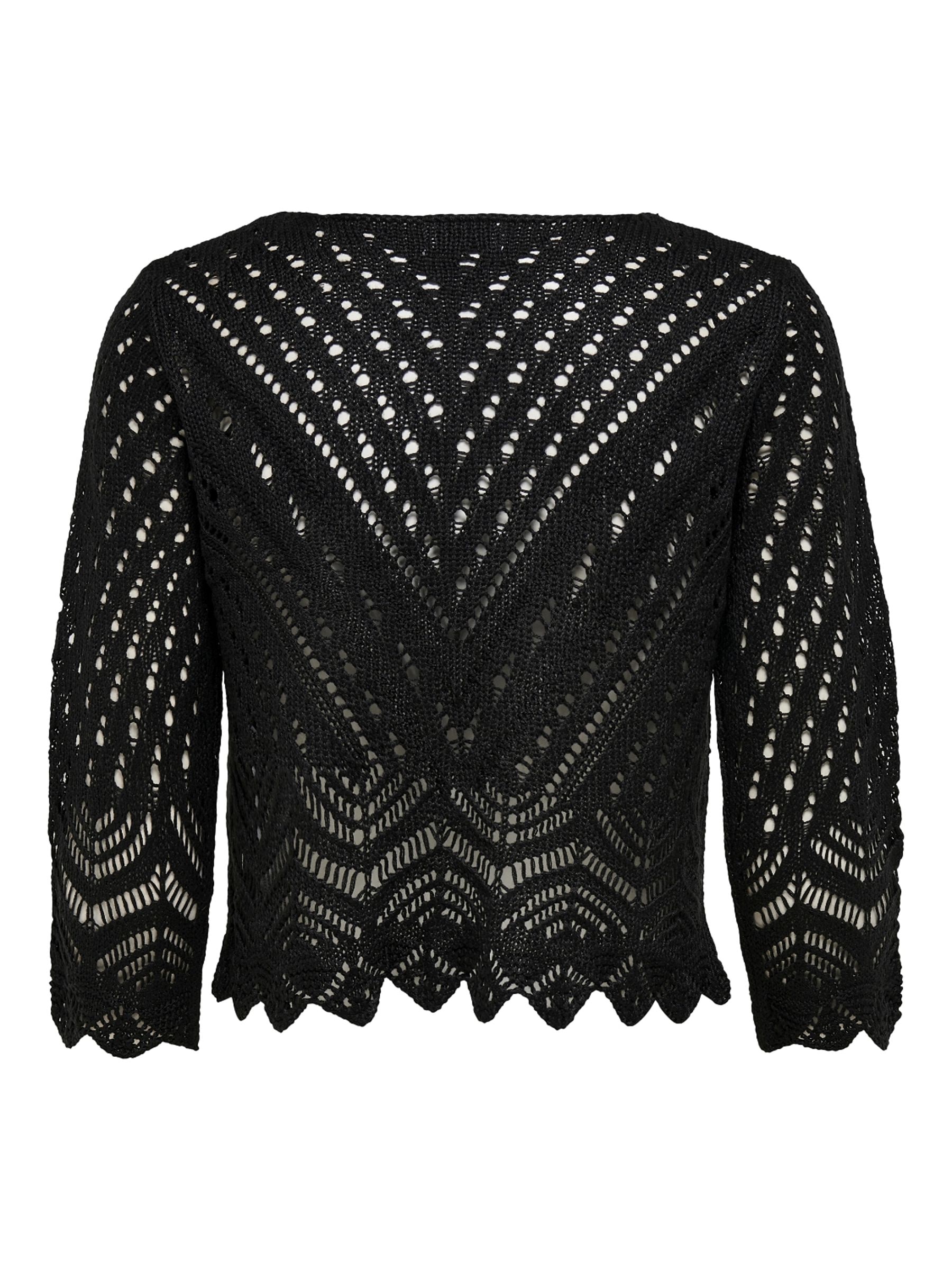 JDY Strickpullover »JDYNEW SUN 3/4 CROPPED PULLOVER KNT NOOS«