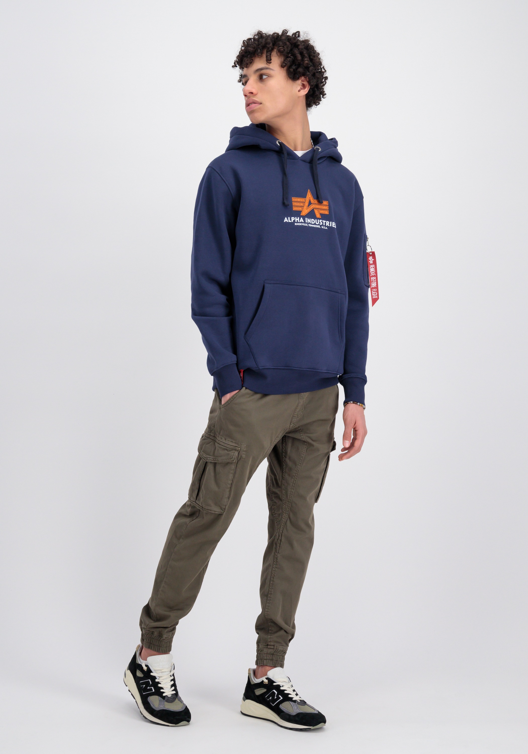 Alpha Industries Hoodie »Alpha Industries Men - Hoodies Basic Hoodie Rubber«