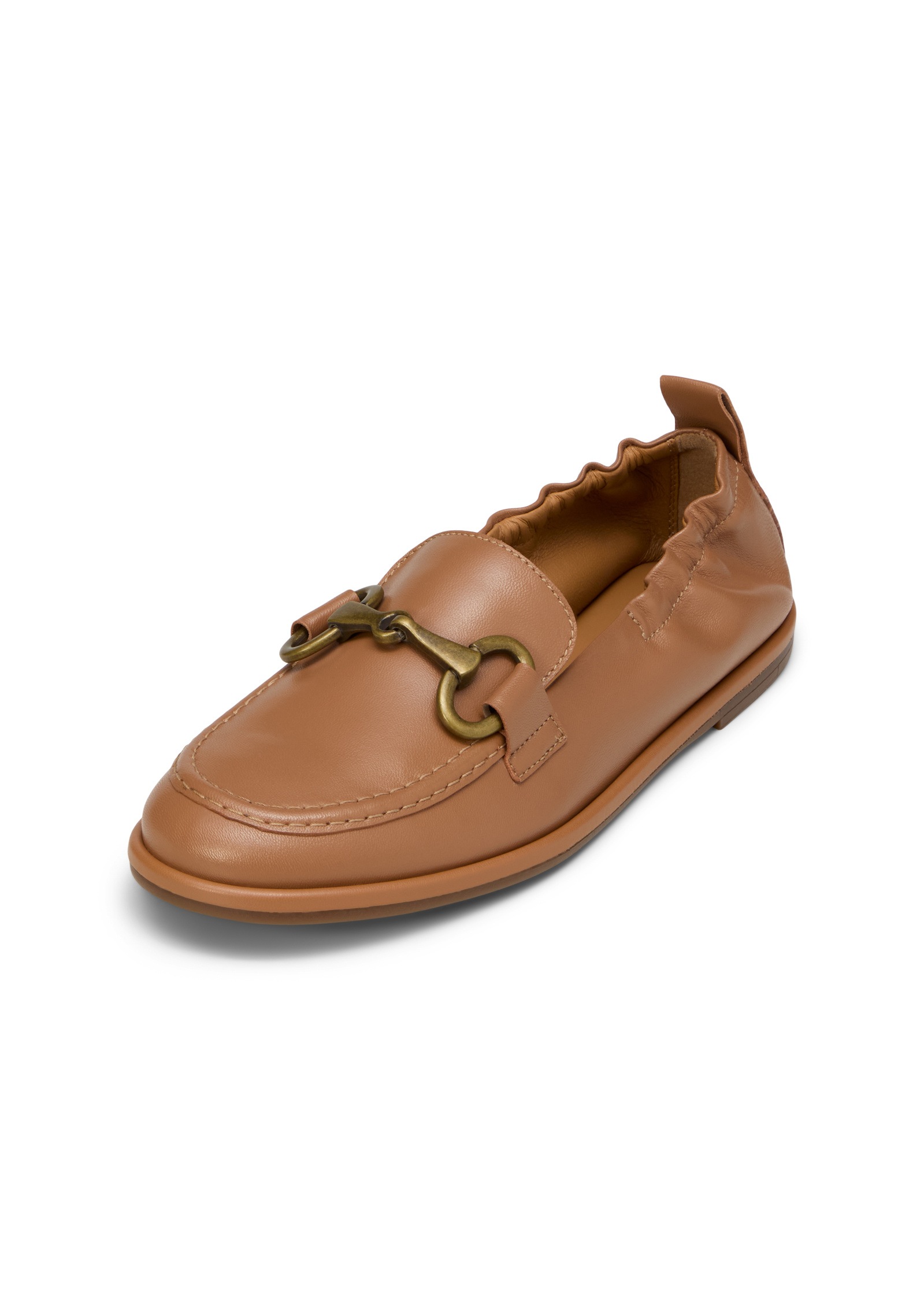 MARC O'POLO Alva Women's Leather Penny Loafer cognac 41
