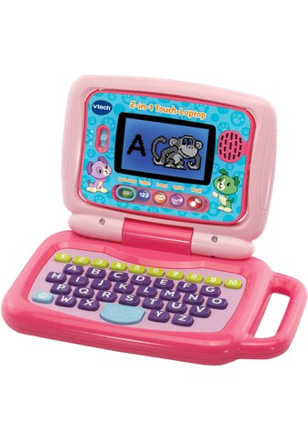 Vtech® Kindercomputer »Ready Set School, 2in1 Touch-Laptop, pink« kaufen